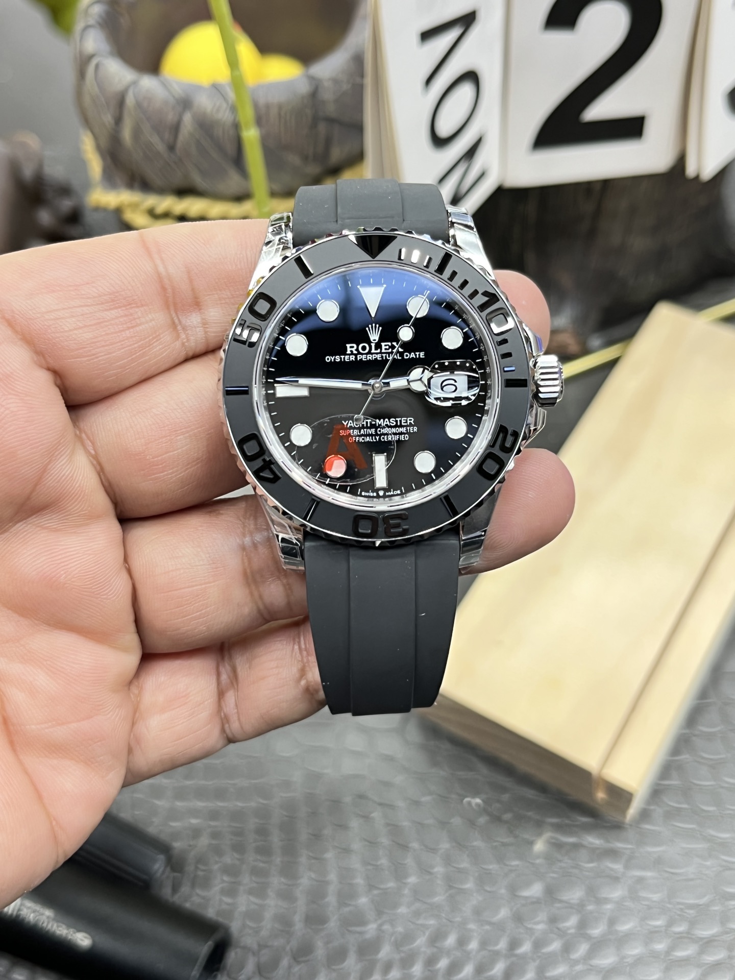 롤렉스 요트마스터 42mm VS공장 3235 무브먼트 레플리카 43200