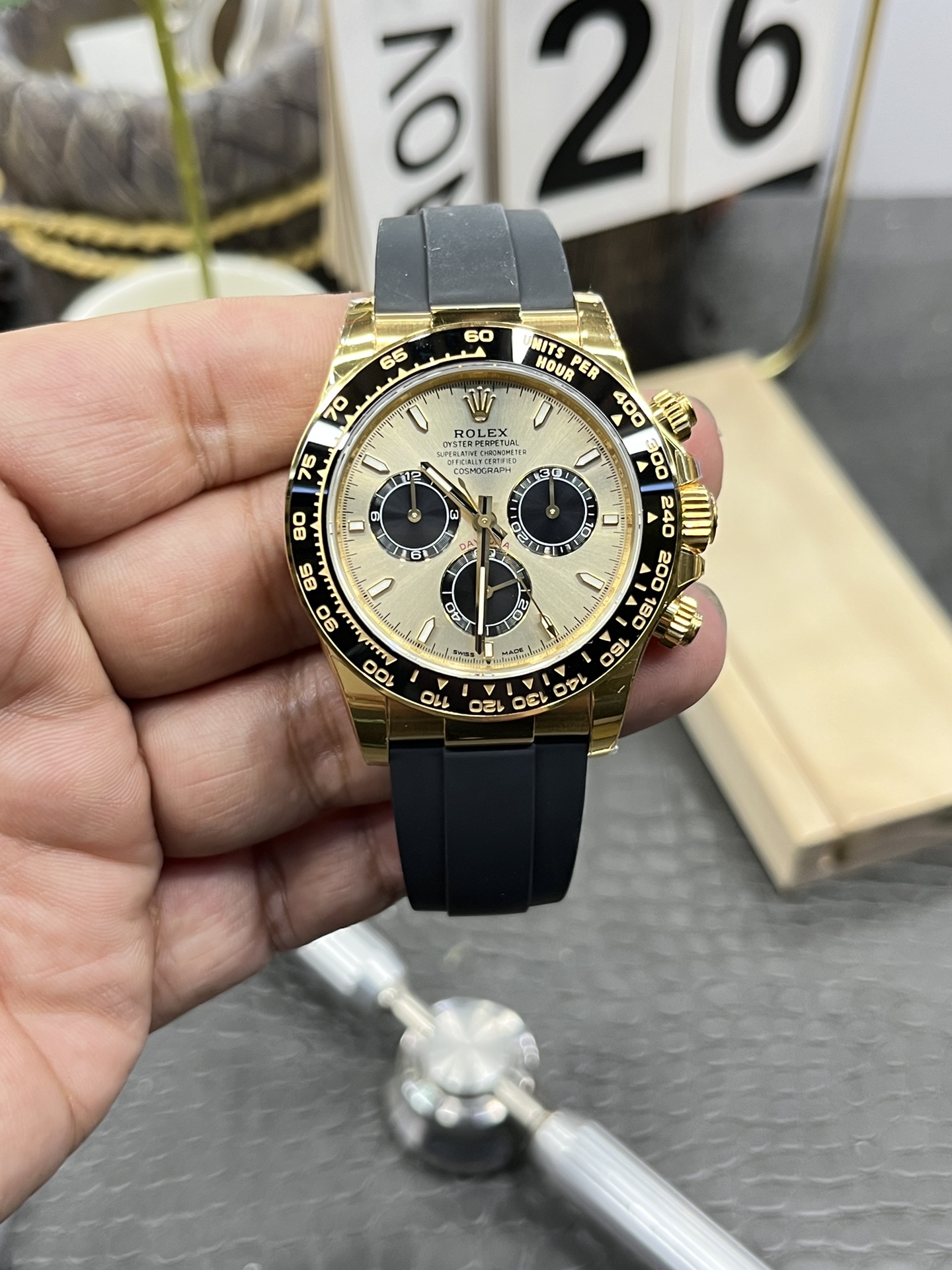 롤렉스 데이토나 40mm VS공장 4131 무브먼트 레플리카 43169