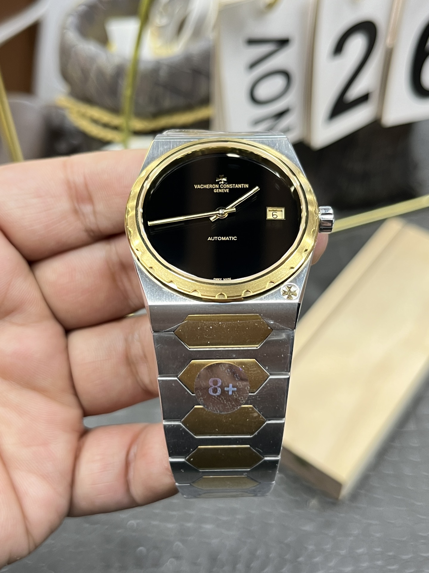 바쉐론 콘스탄틴 히스토릭 222 2 핸즈 자동 8+ 공장 레플리카 43588 Vacheron Constantin 이미지 6