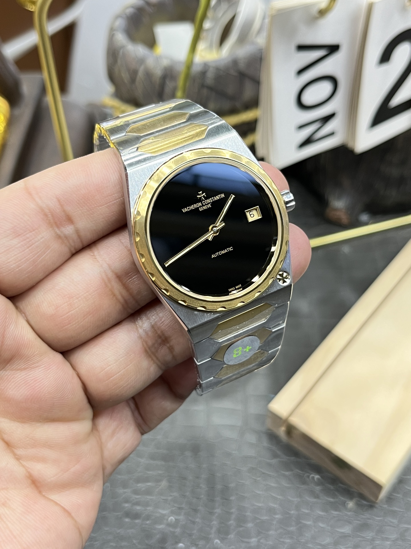 바쉐론 콘스탄틴 히스토릭 222 2 핸즈 자동 8+ 공장 레플리카 43588 Vacheron Constantin 이미지 4
