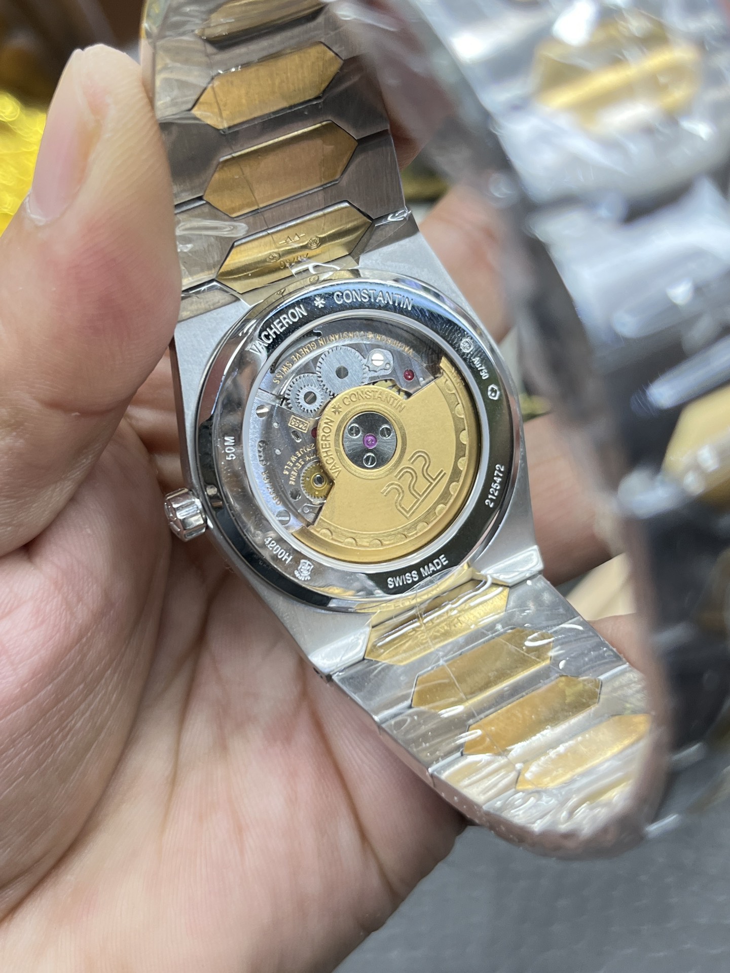 바쉐론 콘스탄틴 히스토릭 222 2 핸즈 자동 8+ 공장 레플리카 43588 Vacheron Constantin 이미지 8