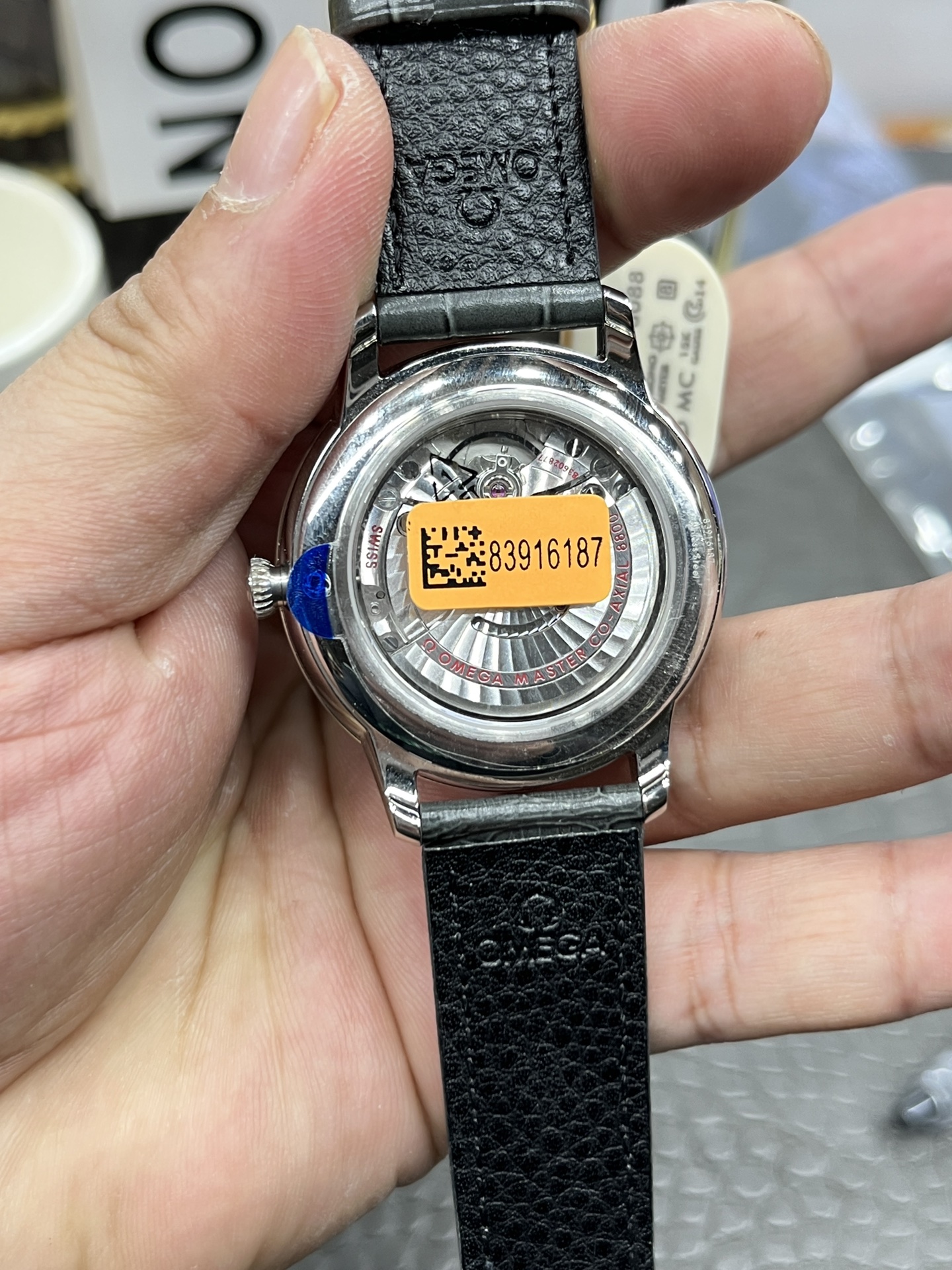 오메가 드빌 남성 자동 시계 44592 이미지 7