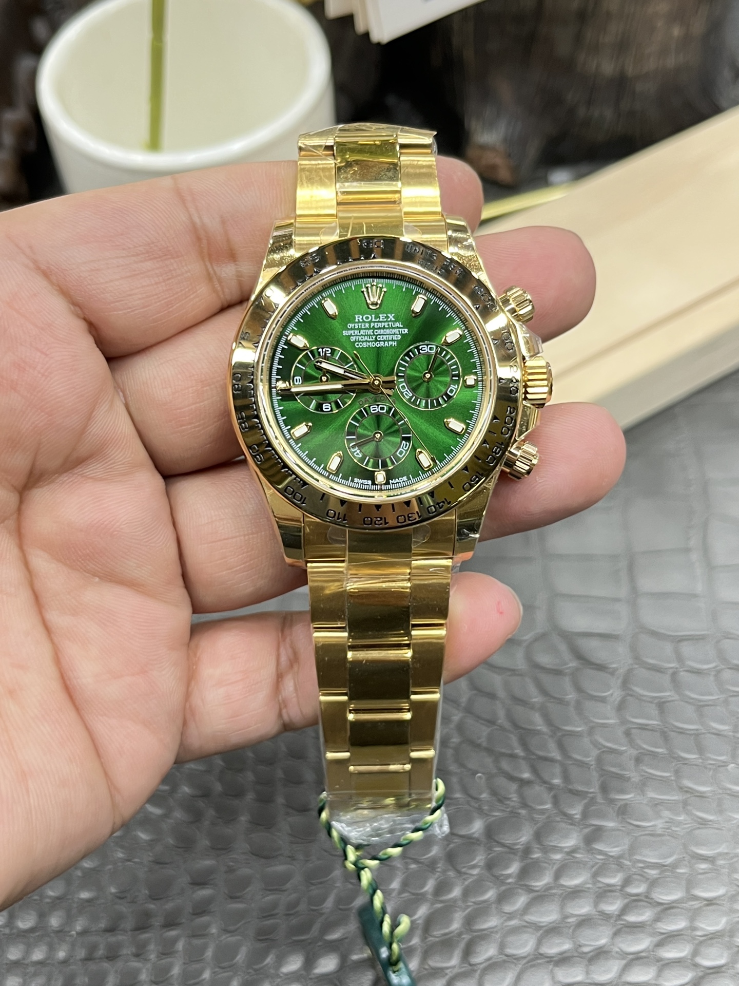 롤렉스 데이토나 40mm CBD공장 4130 무브먼트 레플리카 43178