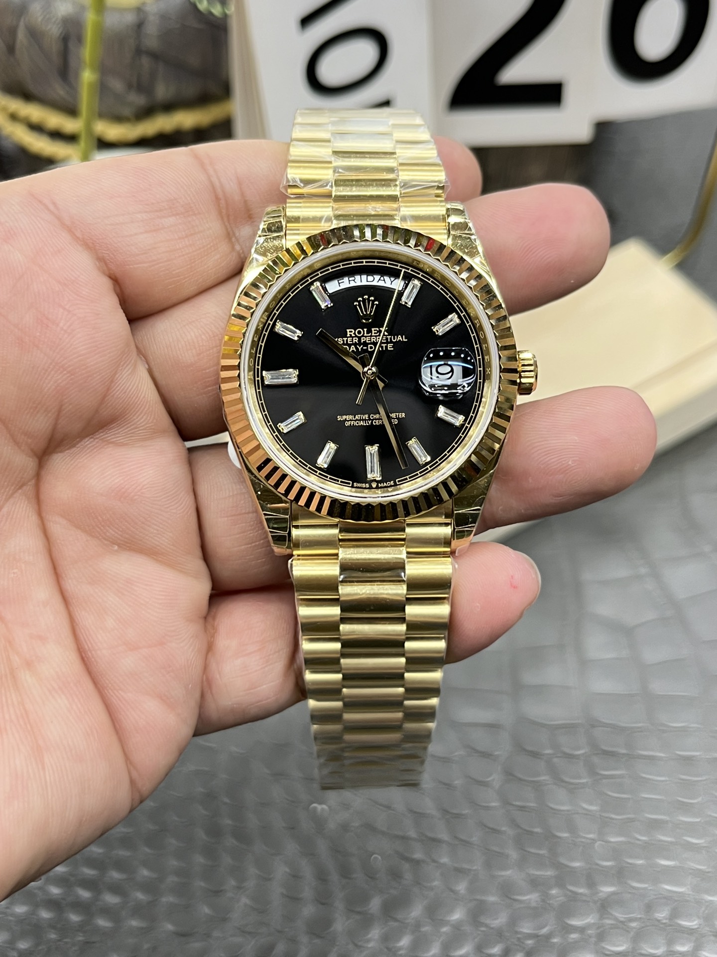 롤렉스 시계 40mm GS공장 3255 무브먼트 레플리카 43174