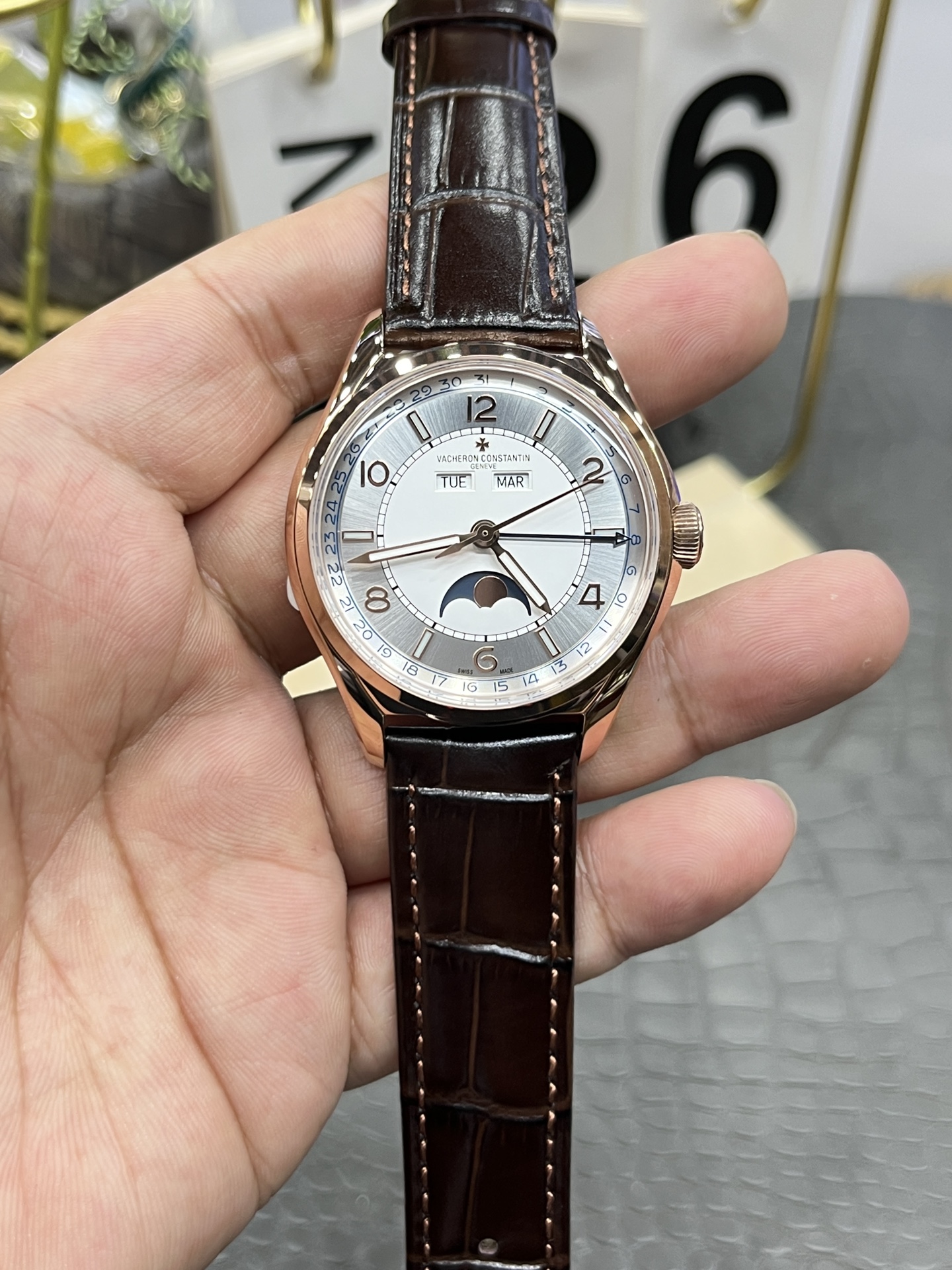 바쉐론 콘스탄틴 피프티식스 풀캘린더 40mm MX 공장 레플리카 43590