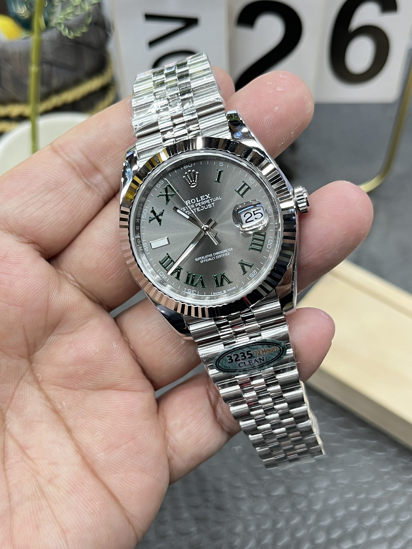 롤렉스 데이트저스트 41MM3235 무브먼트 레플리카 43148 Rolex 이미지 5