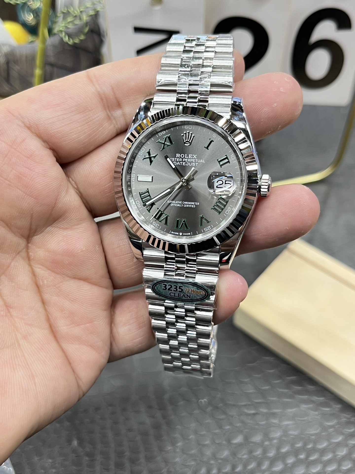 롤렉스 데이트저스트 41MM3235 무브먼트 레플리카 43148 Rolex 이미지 2