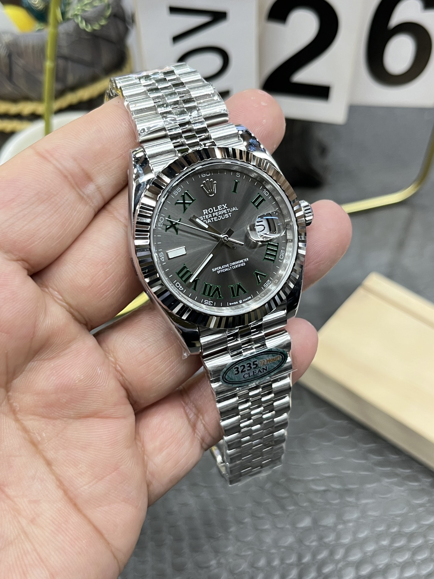 롤렉스 데이트저스트 41MM3235 무브먼트 레플리카 43148 Rolex 이미지 4