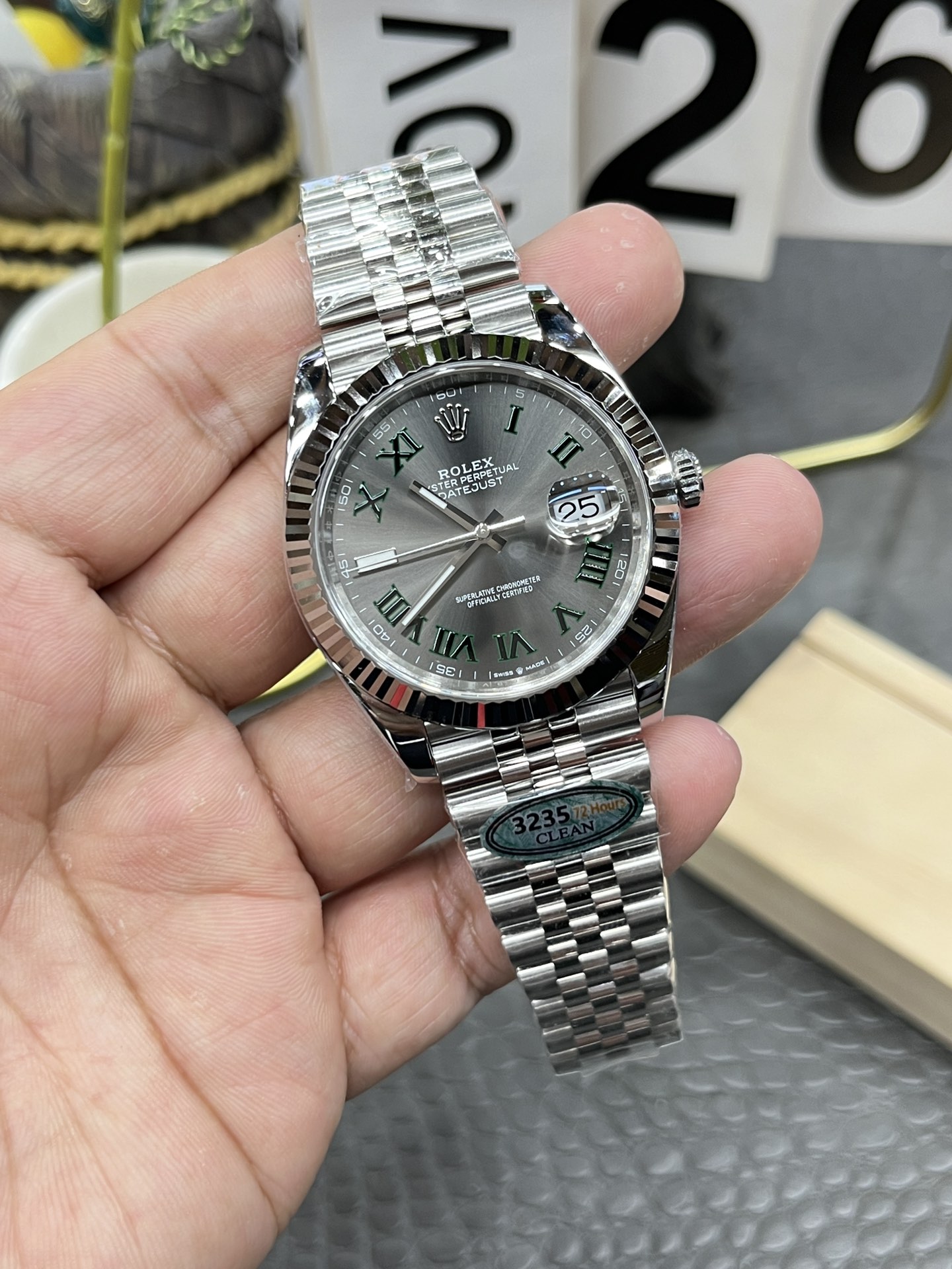 롤렉스 데이트저스트 41MM3235 무브먼트 레플리카 43148 Rolex 이미지 3