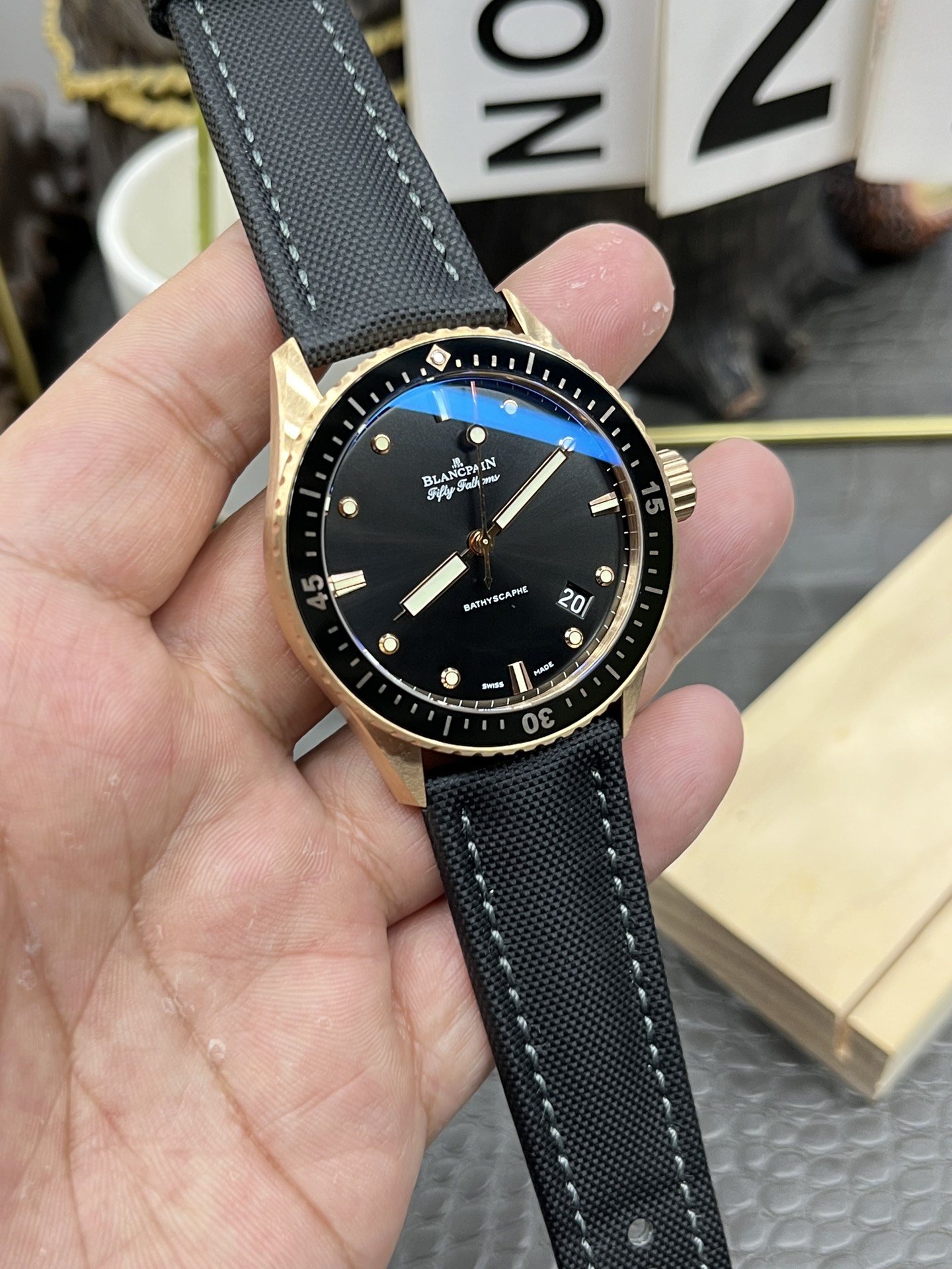 Blancpain Fifty Fathoms 43.6mm Automatic Titanium Ceramic Bezel Watch 5 i1739021864 263 7