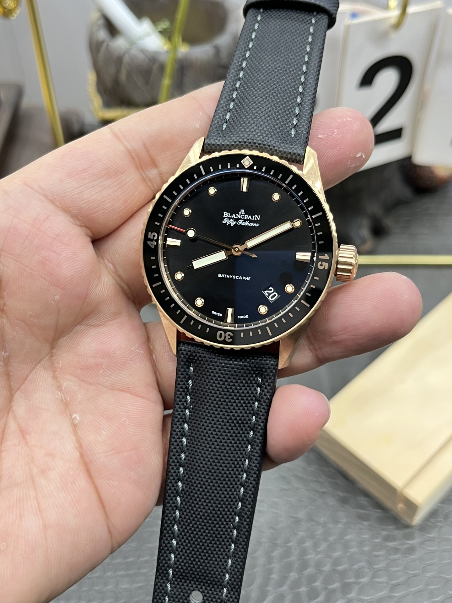 Blancpain Fifty Fathoms 43.6mm Automatic Titanium Ceramic Bezel Watch 3 i1739021864 7397 0