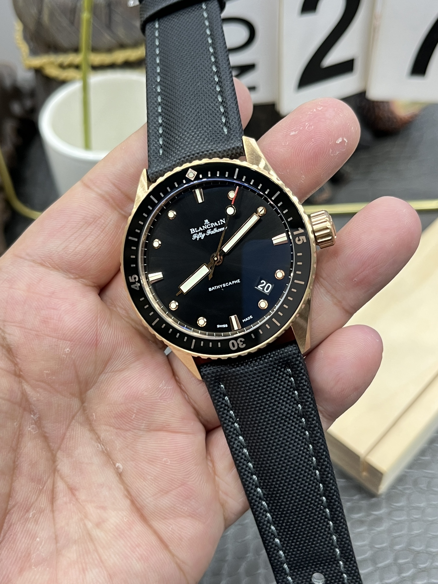 Blancpain Fifty Fathoms 43.6mm Automatic Titanium Ceramic Bezel Watch 6 i1739021866 3970 0