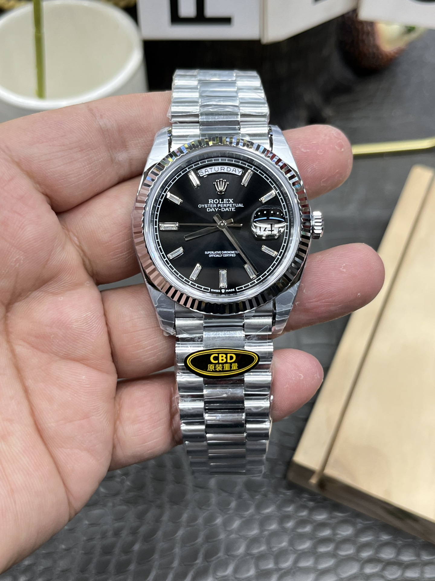 롤렉스 데이트저스트 40mm CBD공장 3255 무브먼트 레플리카 43154