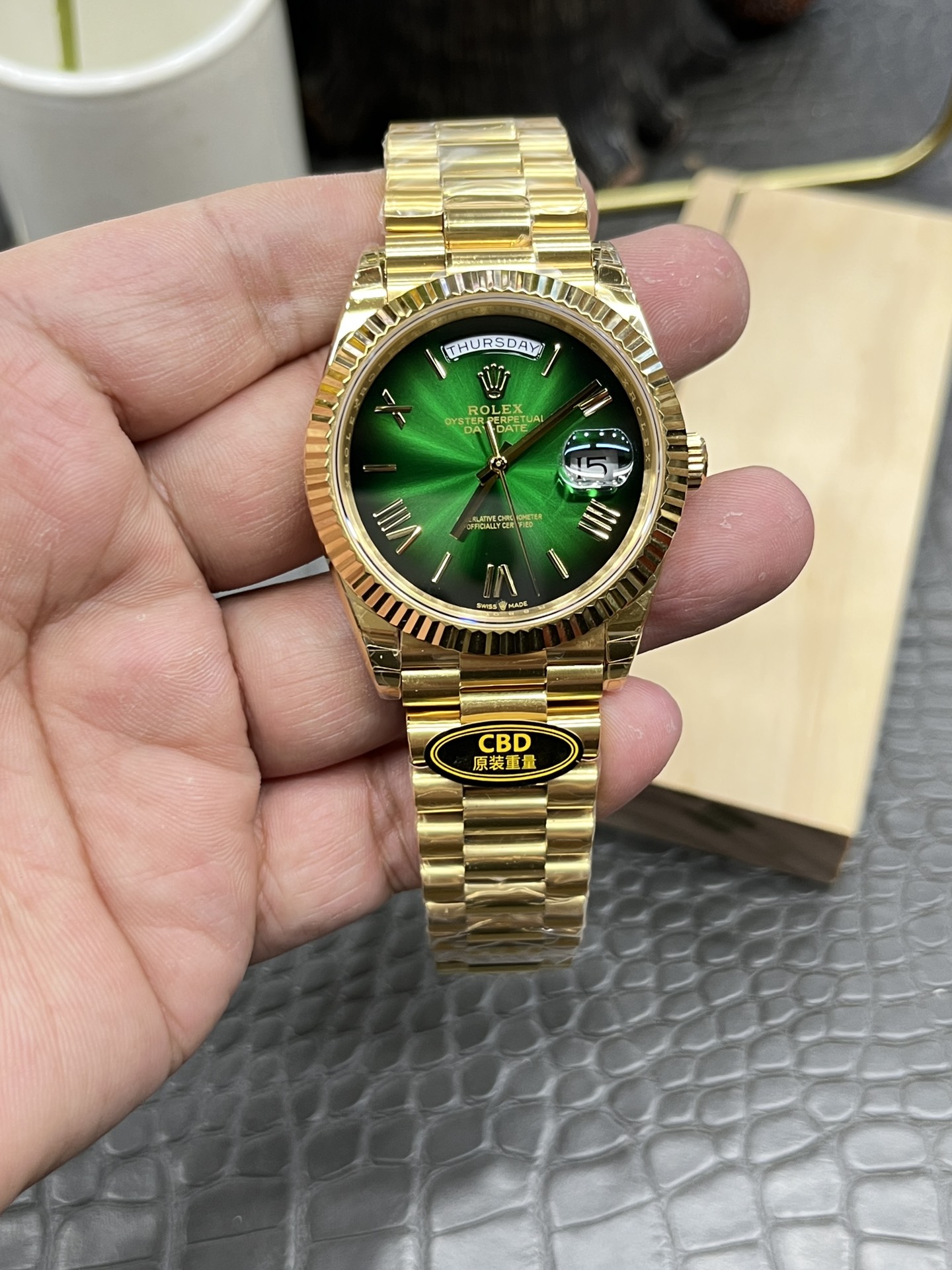 롤렉스 시계 40mm CBD공장 3255 무브먼트 레플리카 43155