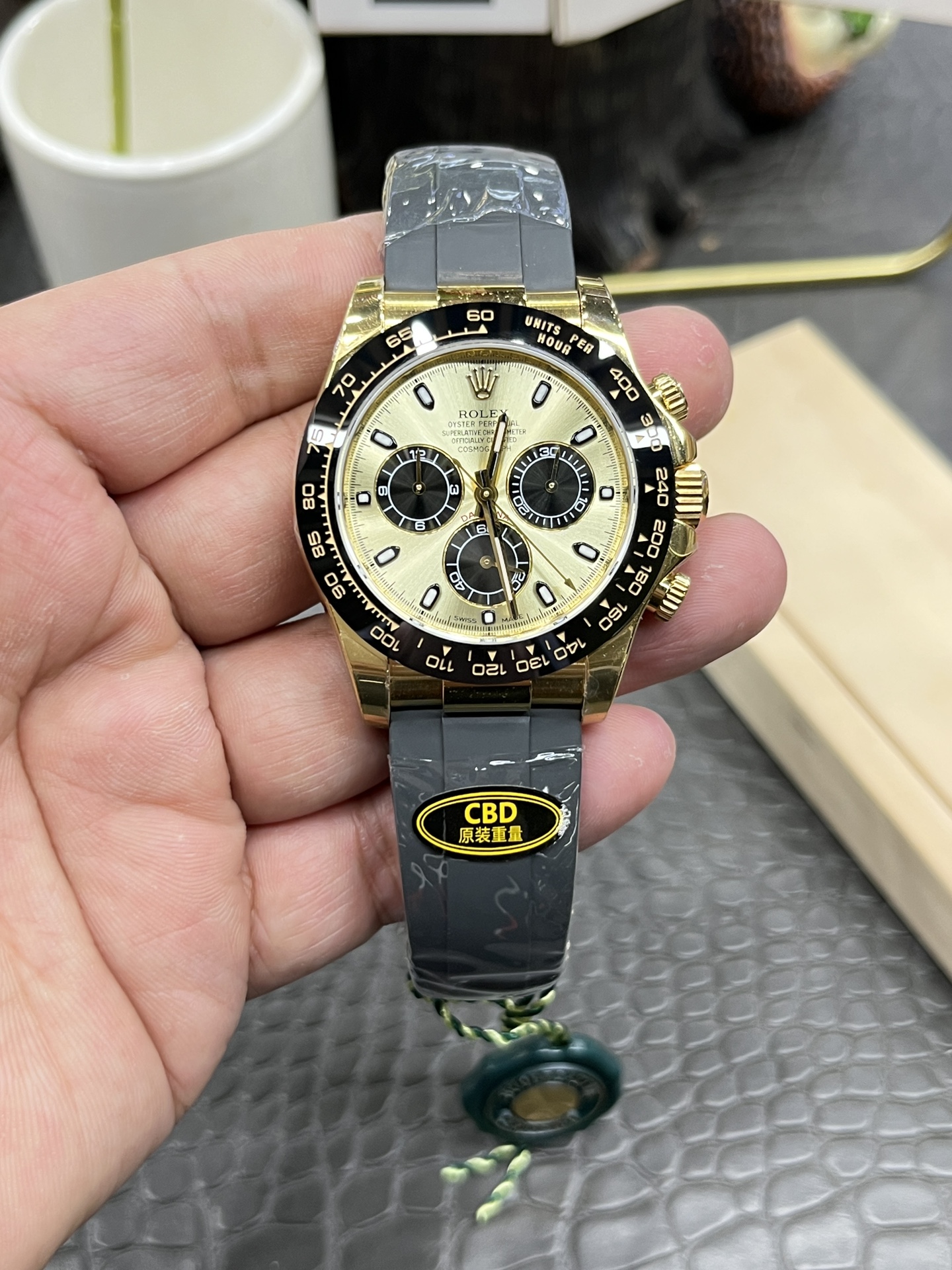 롤렉스 데이토나 40mm CBD공장 4130 무브먼트 레플리카 43157