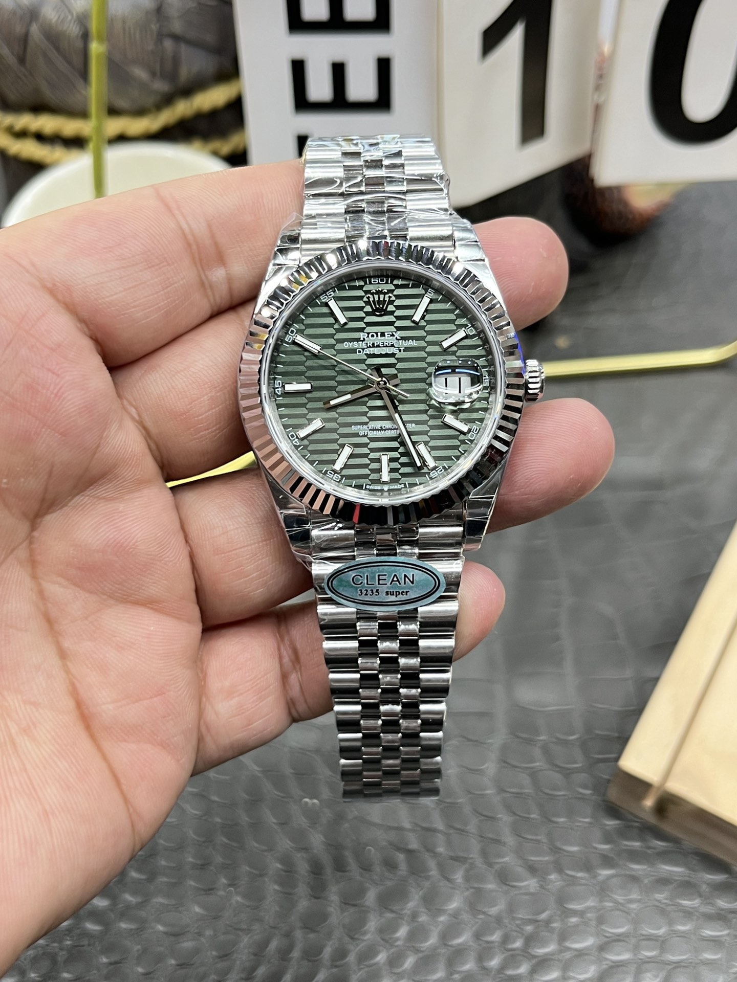 롤렉스 데이트저스트 41mm 3235 무브먼트 레플리카 43135