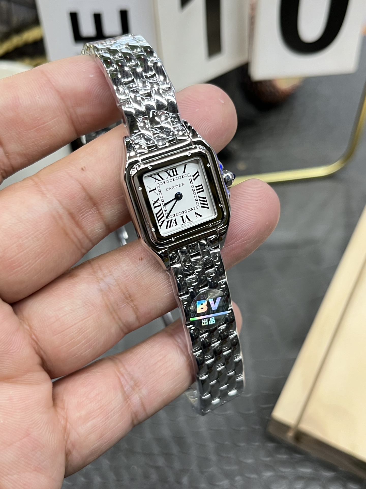 Cartier Panthère de Cartier Small Watch Stainless Steel Quartz Movement 5 i1739290403 9210 0