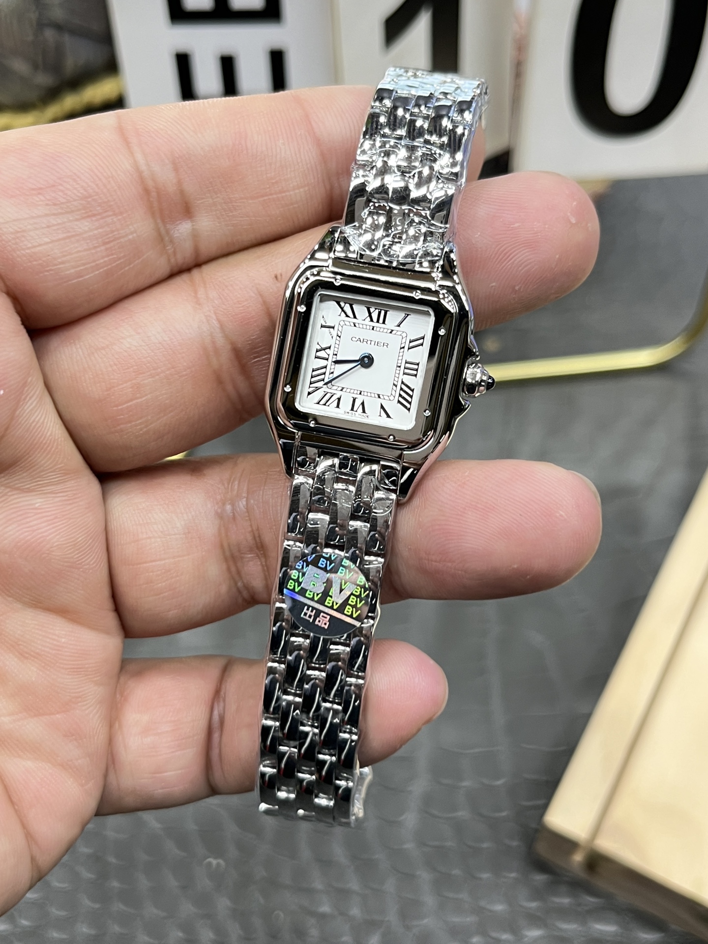 Cartier Panthère de Cartier Small Watch Stainless Steel Quartz Movement 3 i1739290403 9271 0