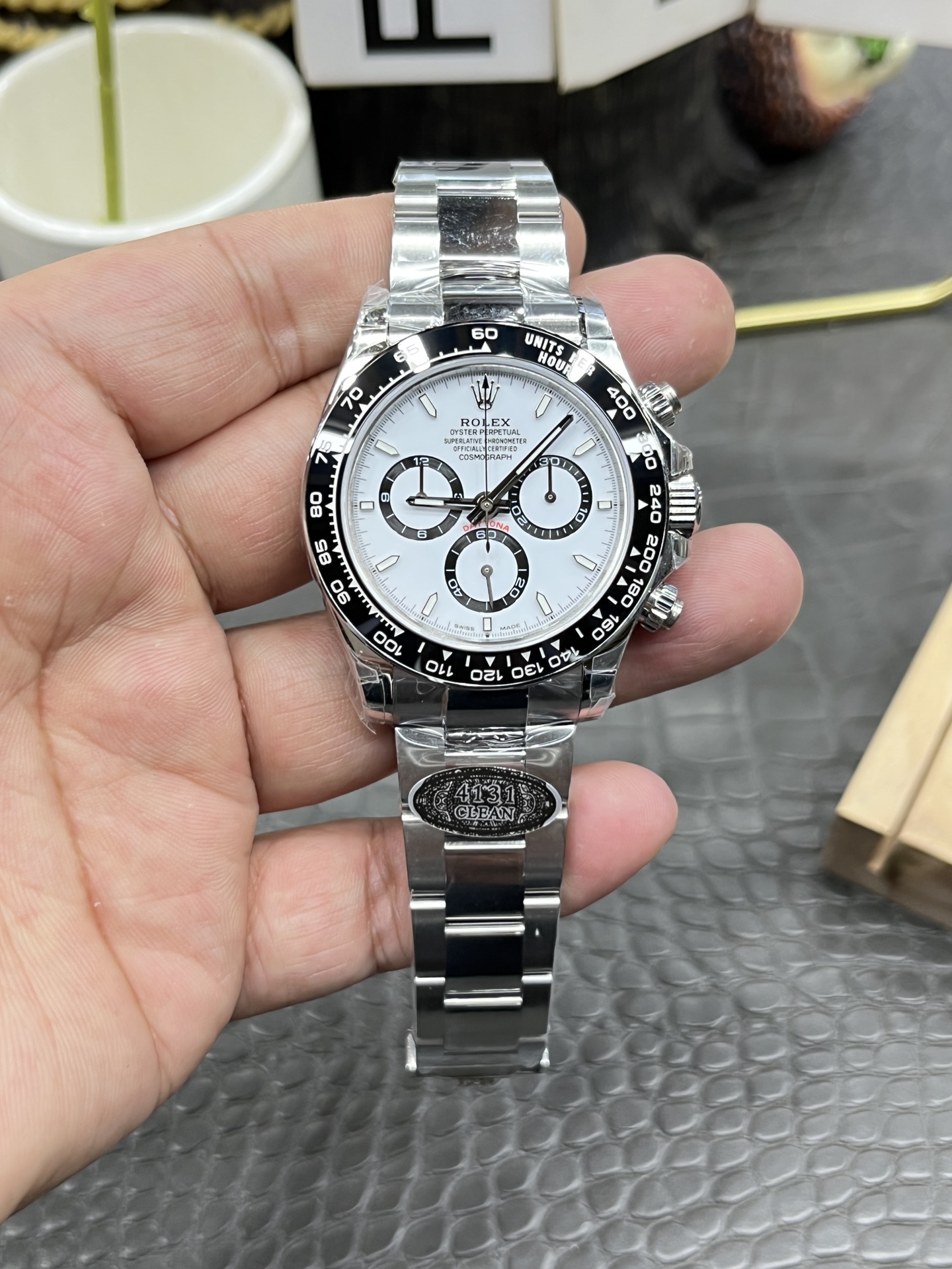 롤렉스 데이토나 40mm 7750 무브먼트 레플리카 43160