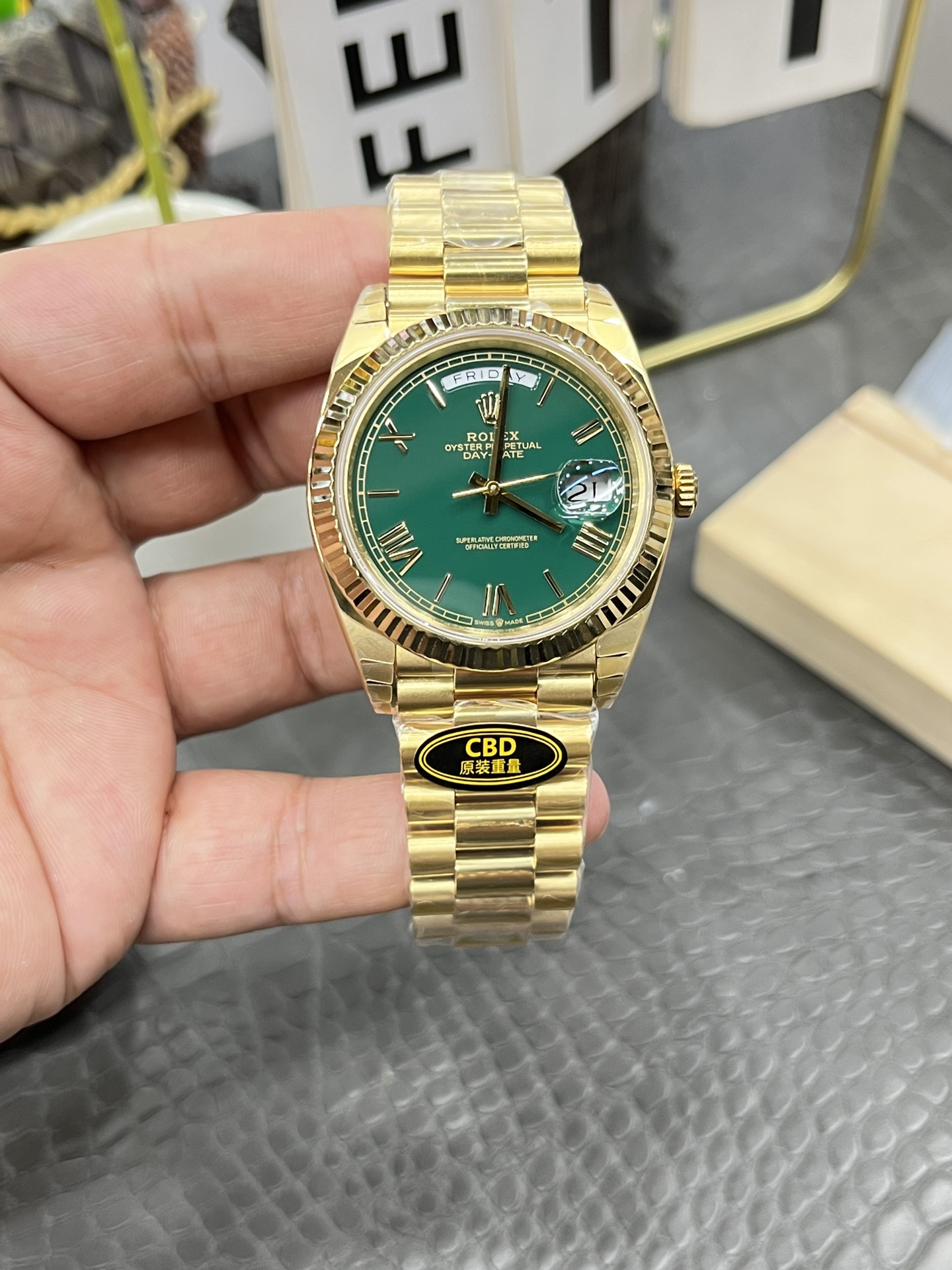 롤렉스 시계 40mm CBD공장 3255 무브먼트 레플리카 43163
