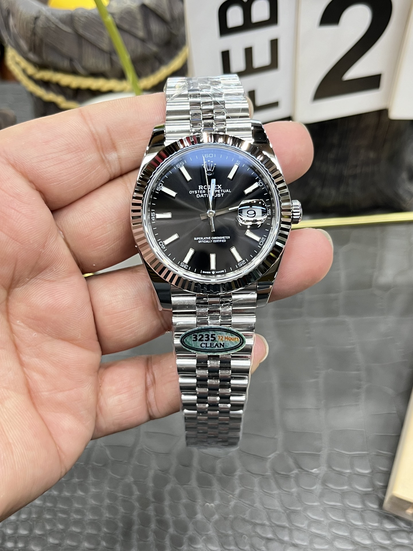 롤렉스 데이트저스트 41mm CVS공장 VS공장 3235 무브먼트 레플리카 43165