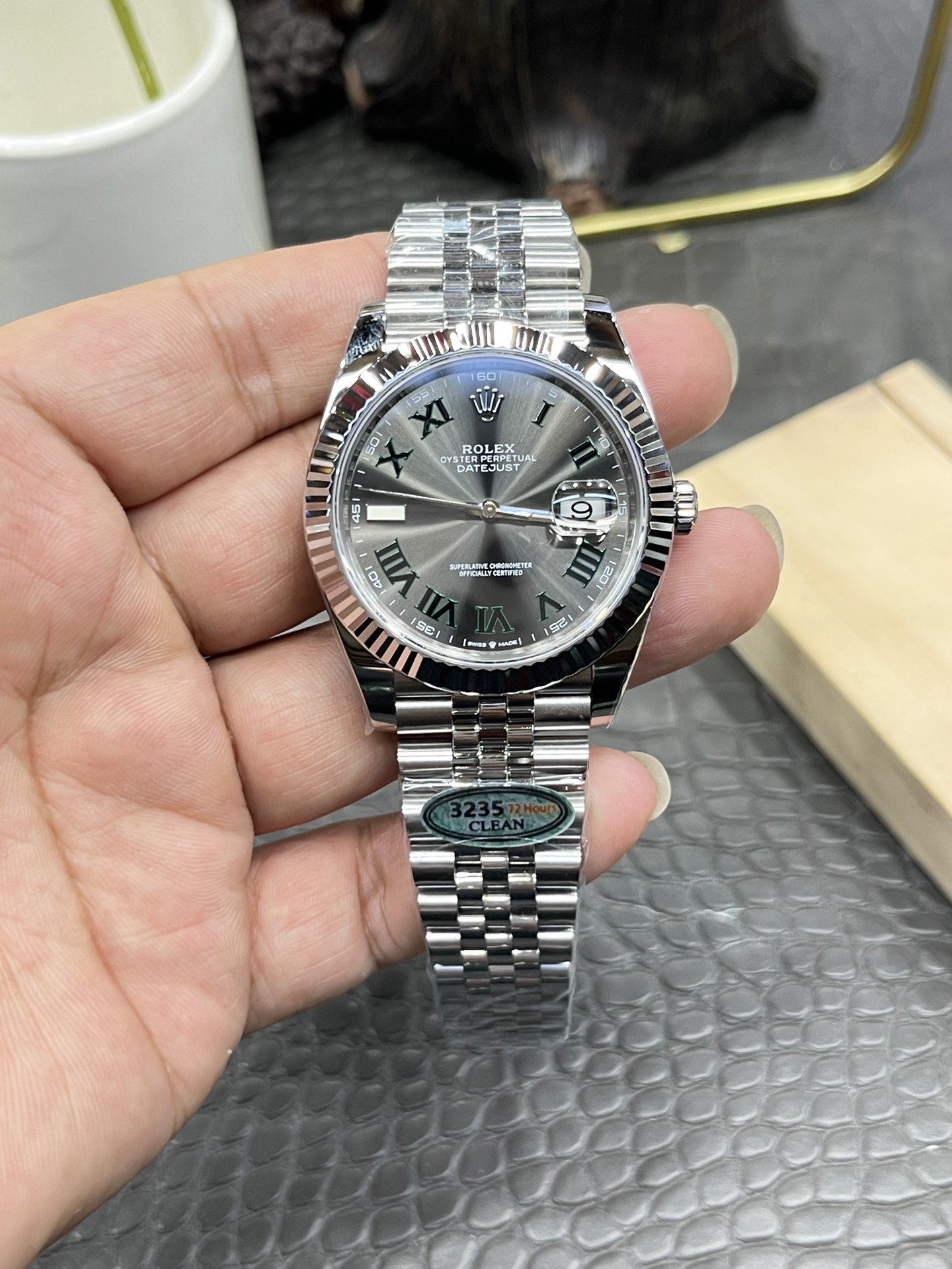 롤렉스 데이트저스트 41mm CVS공장 VS공장 3235 무브먼트 레플리카 43137