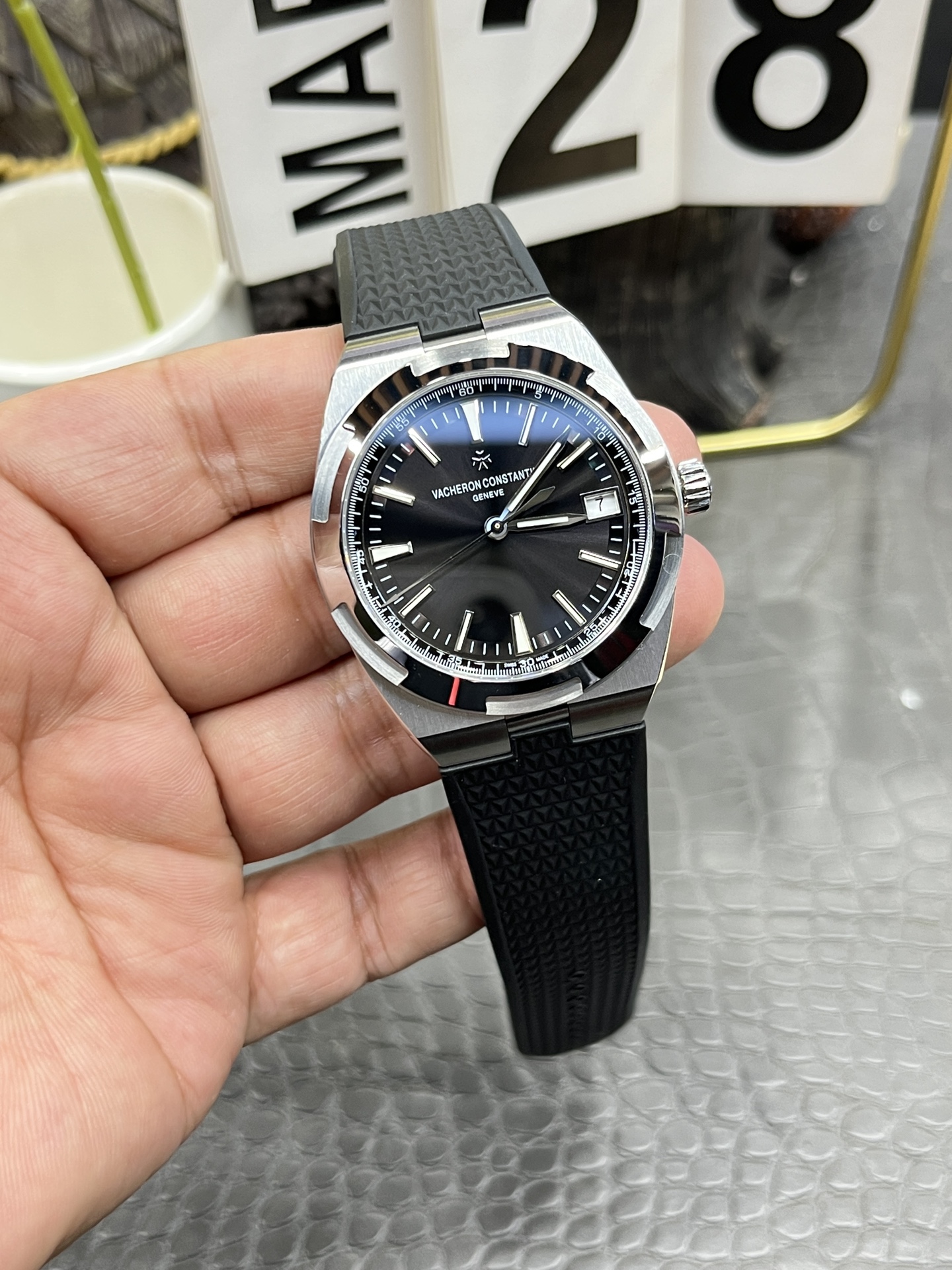 바쉐론 콘스탄틴 오버시즈 4500 V 자동 PPF 공장 레플리카 43586 Vacheron Constantin 이미지 3