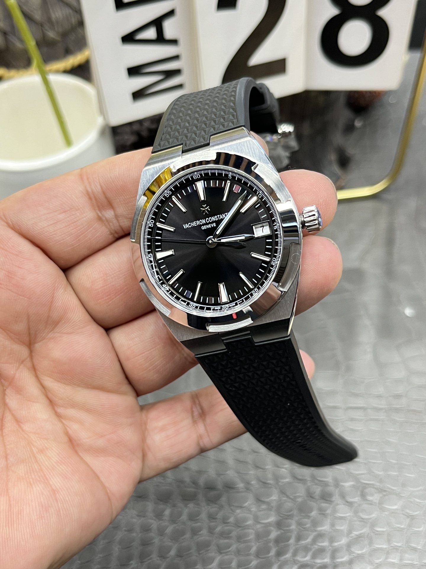 바쉐론 콘스탄틴 오버시즈 4500 V 자동 PPF 공장 레플리카 43586 Vacheron Constantin 이미지 5