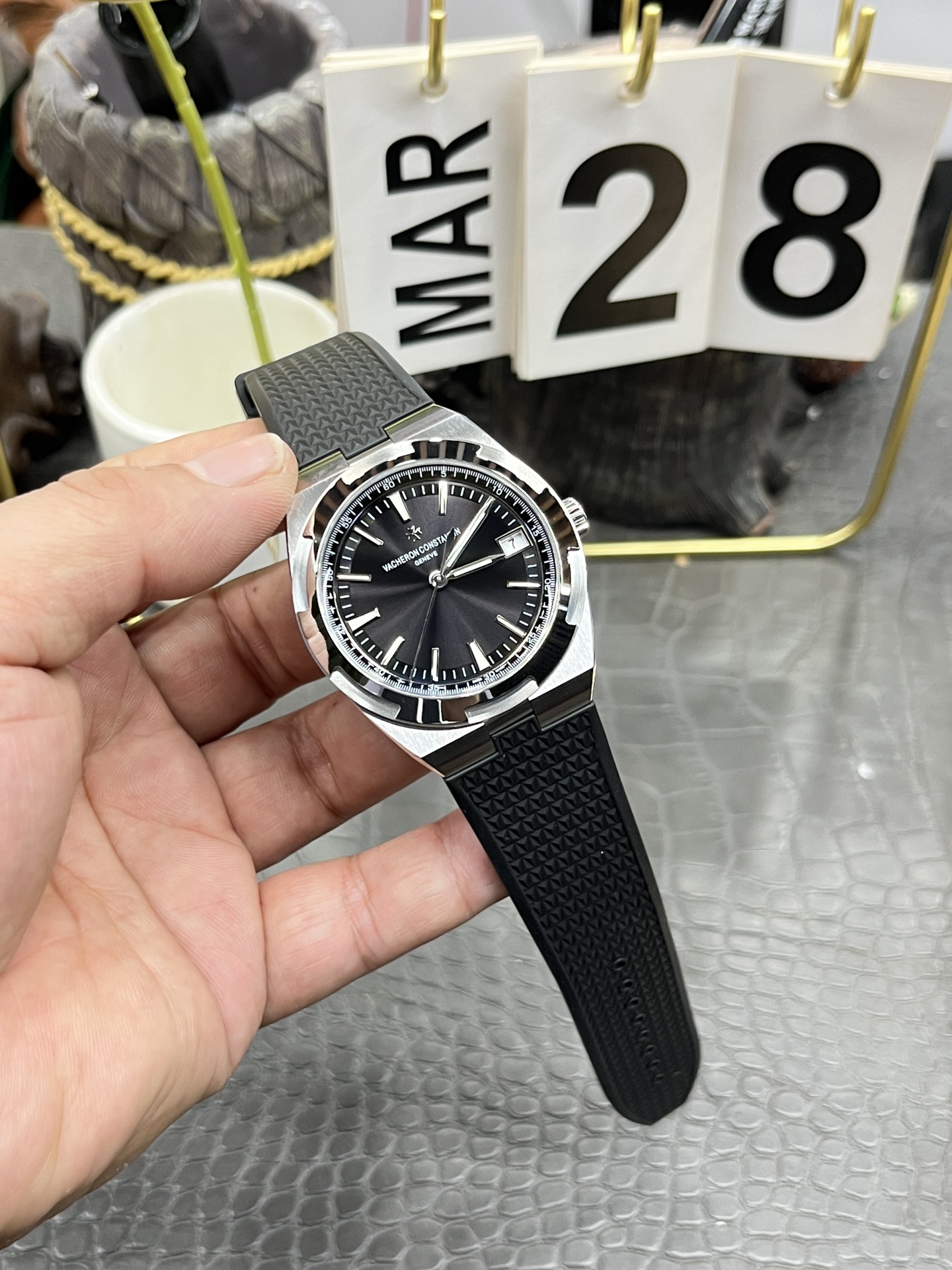 바쉐론 콘스탄틴 오버시즈 4500 V 자동 PPF 공장 레플리카 43586 Vacheron Constantin 이미지 9