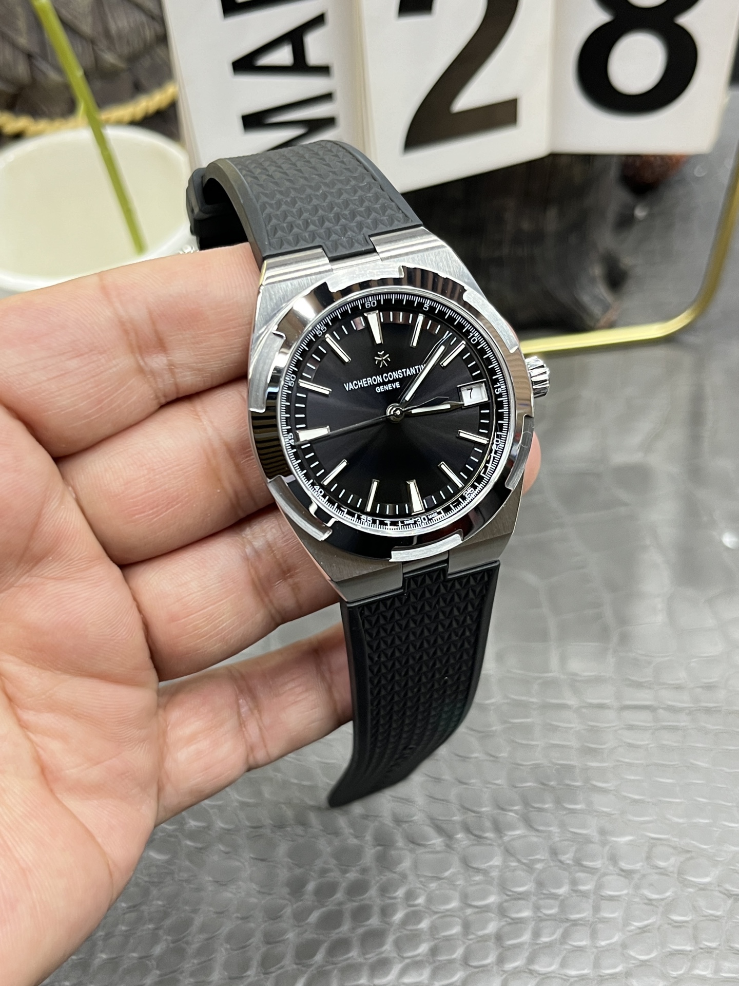 바쉐론 콘스탄틴 오버시즈 4500 V 자동 PPF 공장 레플리카 43586 Vacheron Constantin 이미지 4