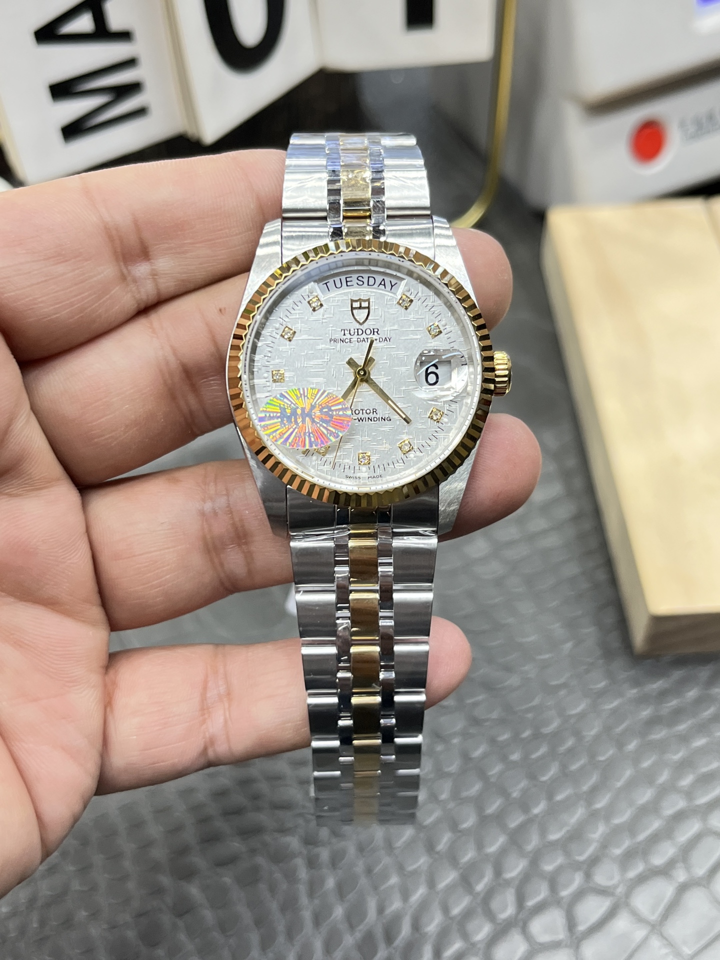 NO:158243,TW Tudor Prince and Princess Series/36mm Sunday Model/Seagull 2836 fully automatic machinery,19860909TW帝舵王子与公主系列/36mm星期日型/海鸥2836全自动机械,,Watch