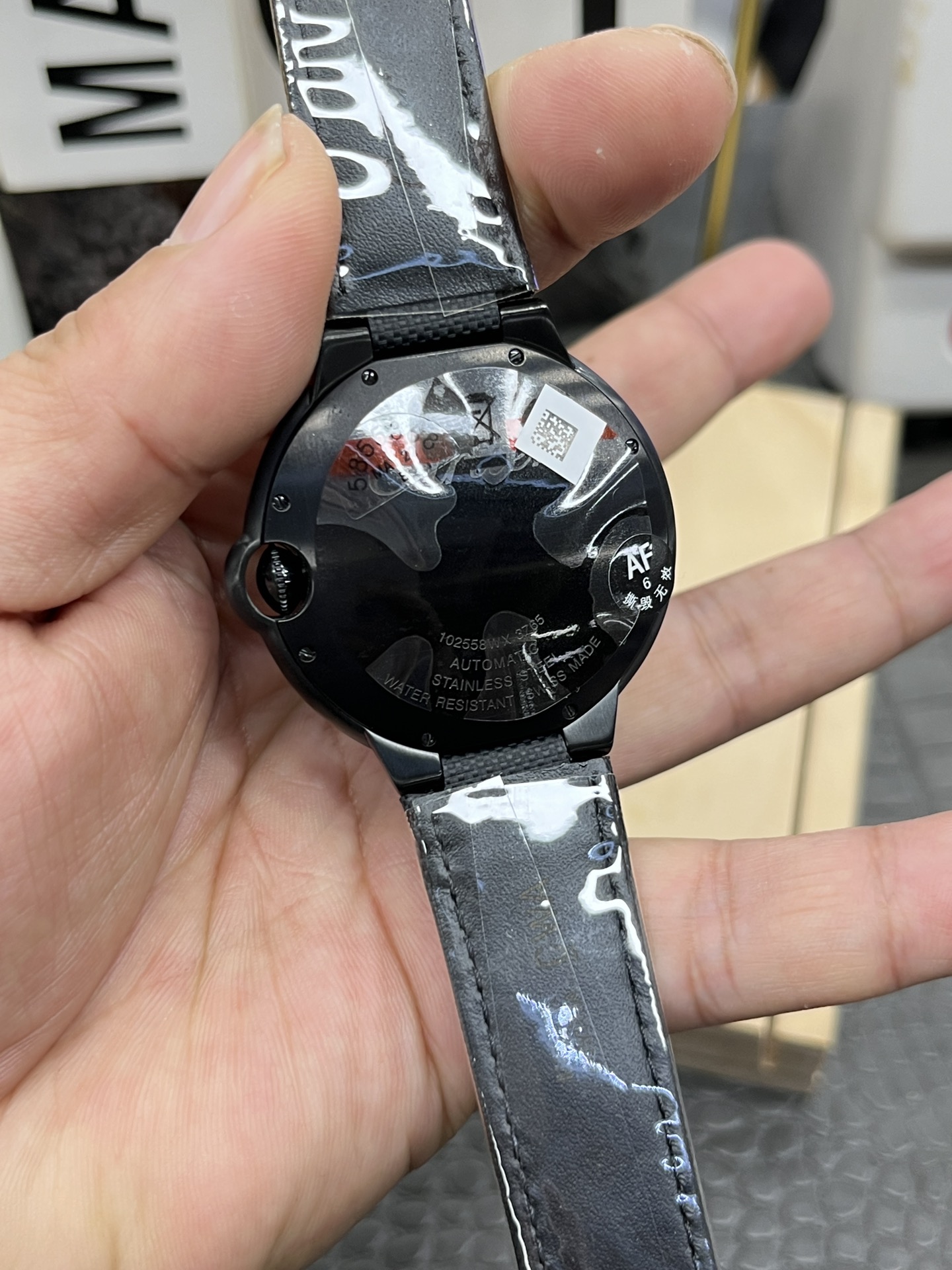 AF Cartier Blue Balloon/42mm Black Samurai/Seagull 2824 fully automatic machinery - 图片 2
