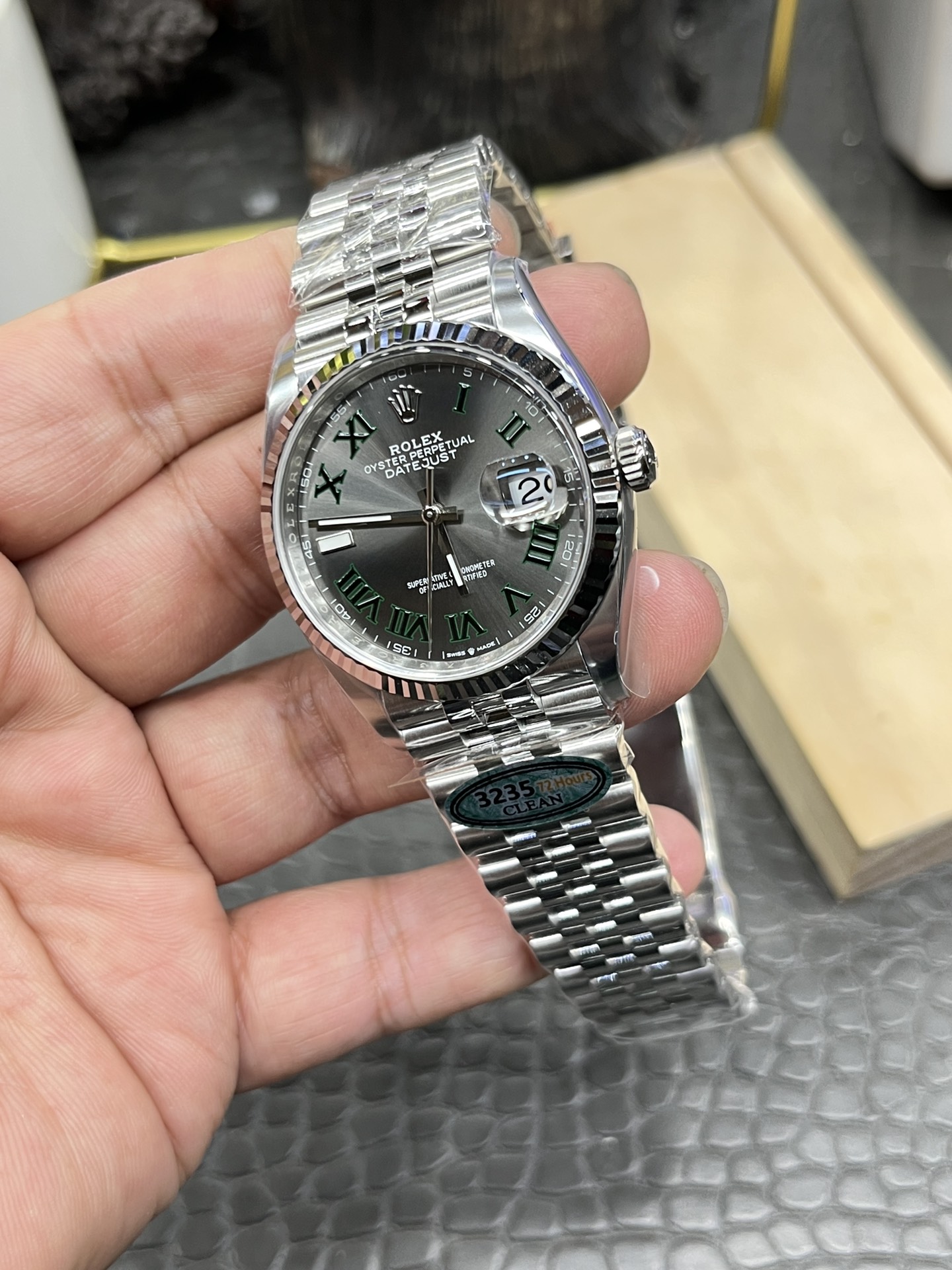 롤렉스 데이트저스트 36MM3235 무브먼트 레플리카 43128 Rolex 이미지 5