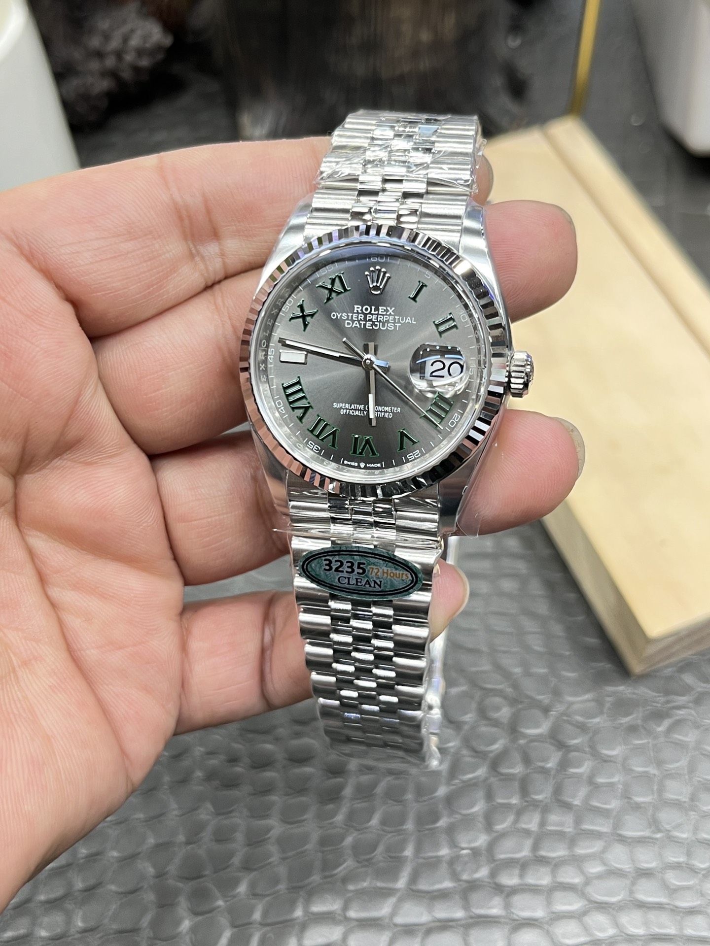 롤렉스 데이트저스트 36MM3235 무브먼트 레플리카 43128 Rolex 이미지 2