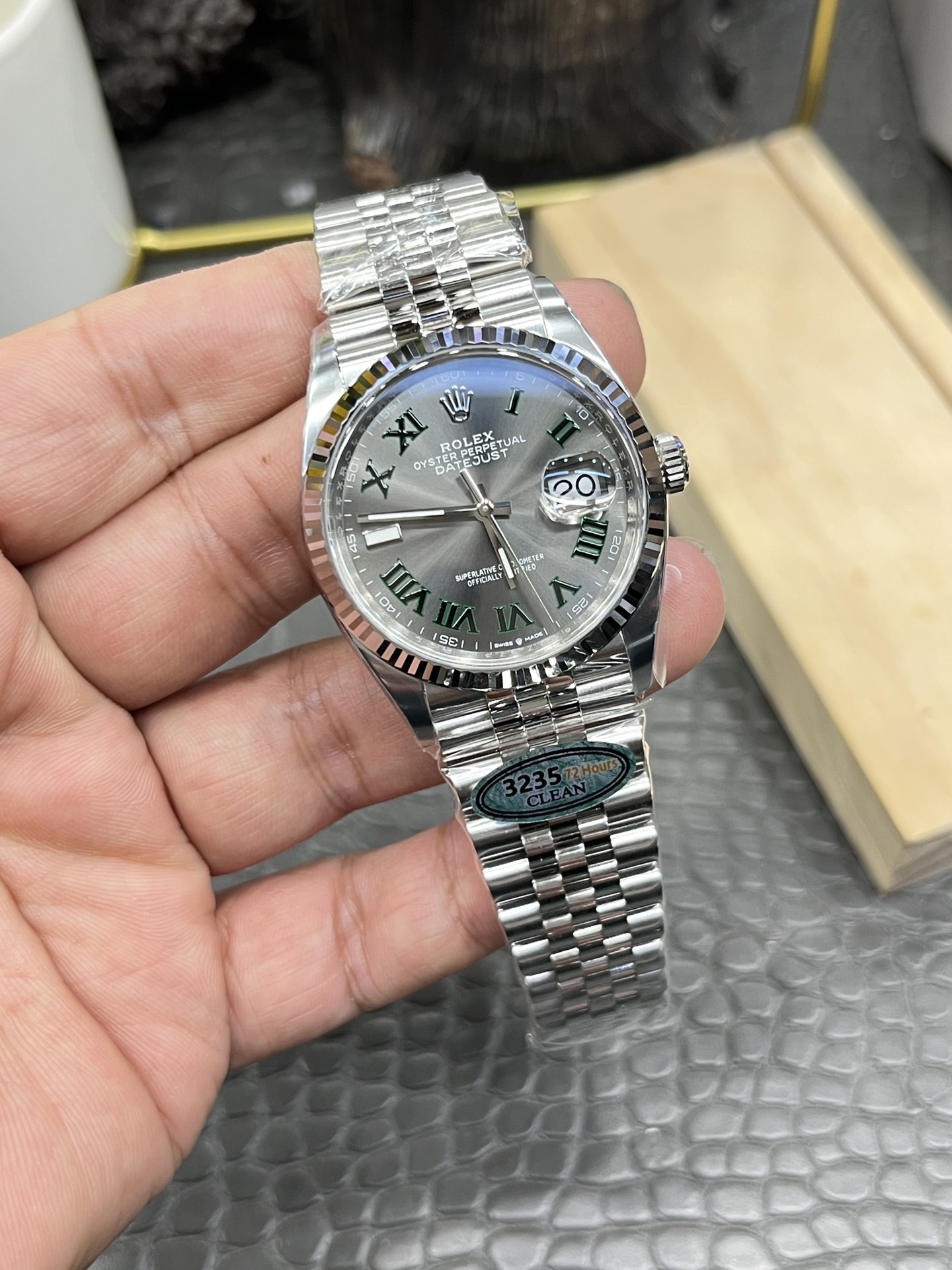롤렉스 데이트저스트 36MM3235 무브먼트 레플리카 43128 Rolex 이미지 3