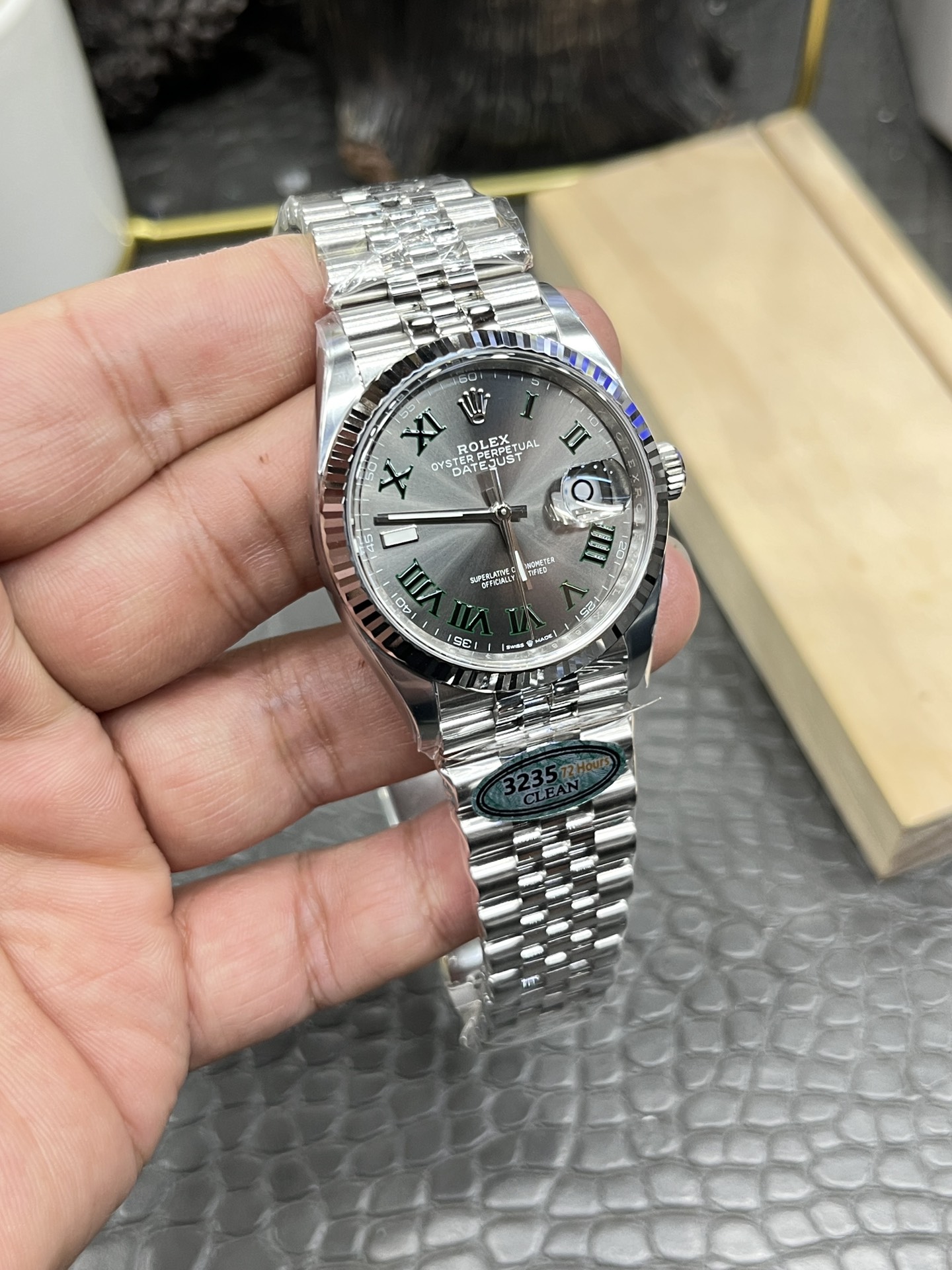 롤렉스 데이트저스트 36MM3235 무브먼트 레플리카 43128 Rolex 이미지 4