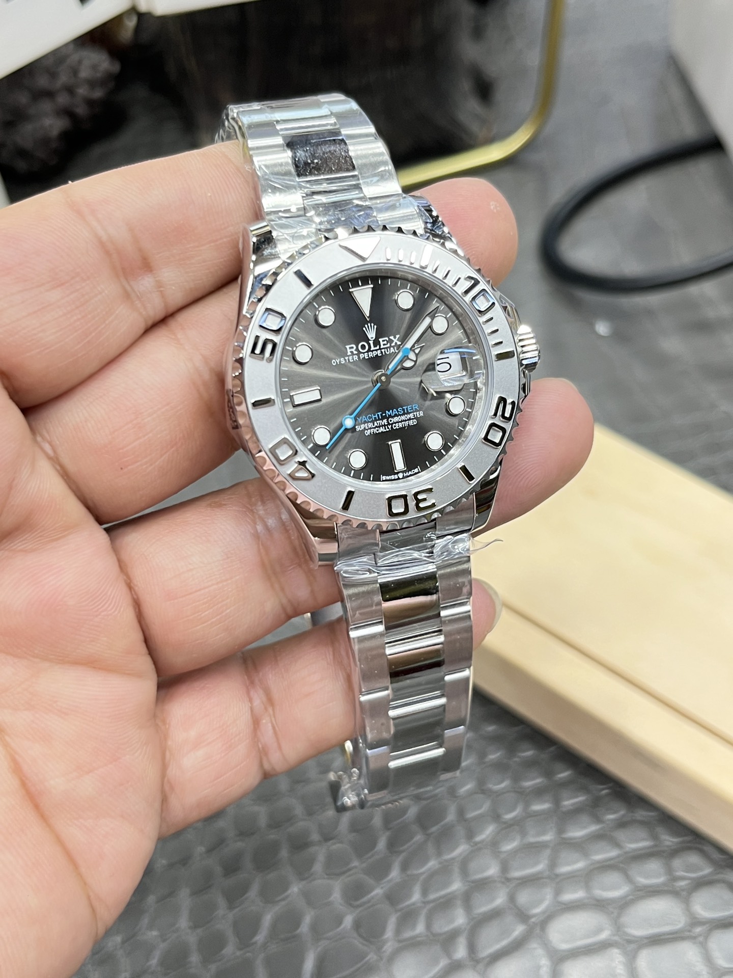 롤렉스 요트마스터 CVS공장 VS공장 2236 무브먼트 레플리카 43099 Rolex 이미지 4