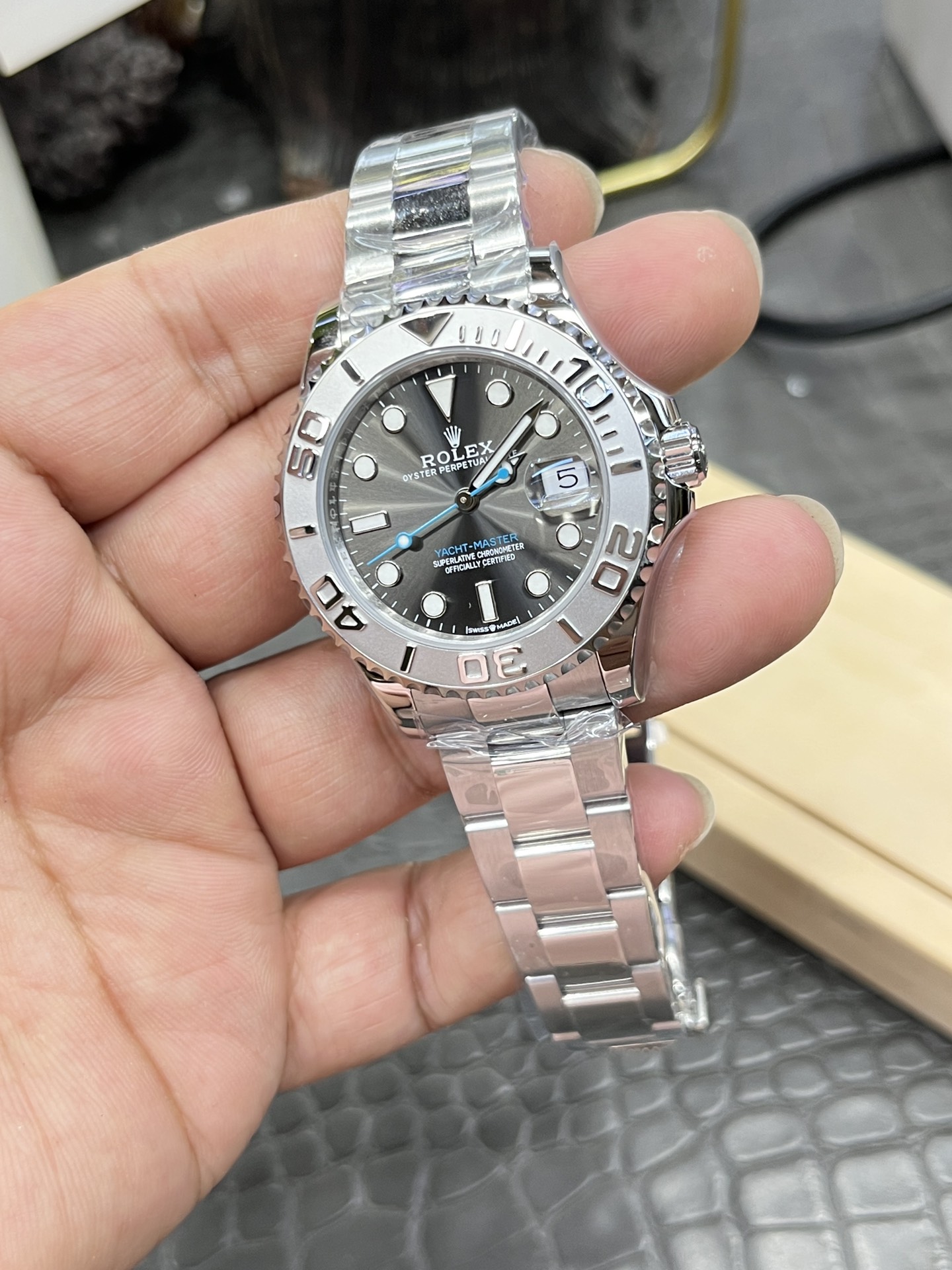 롤렉스 요트마스터 CVS공장 VS공장 2236 무브먼트 레플리카 43099 Rolex 이미지 5