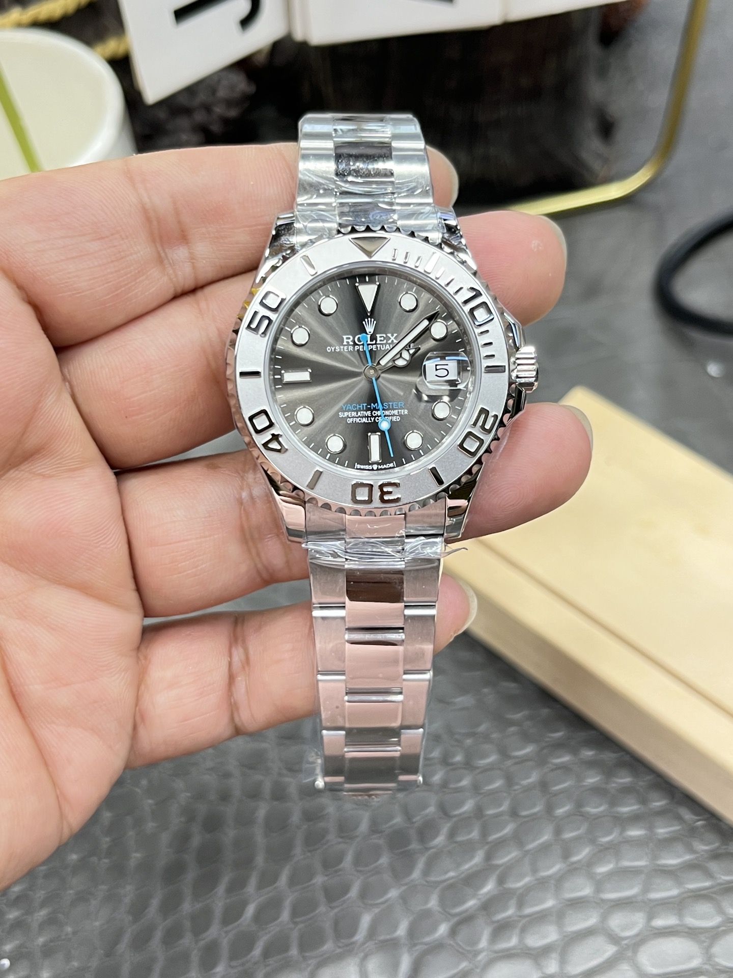 롤렉스 요트마스터 37mm CVS공장 VS공장 2236 무브먼트 레플리카 43099