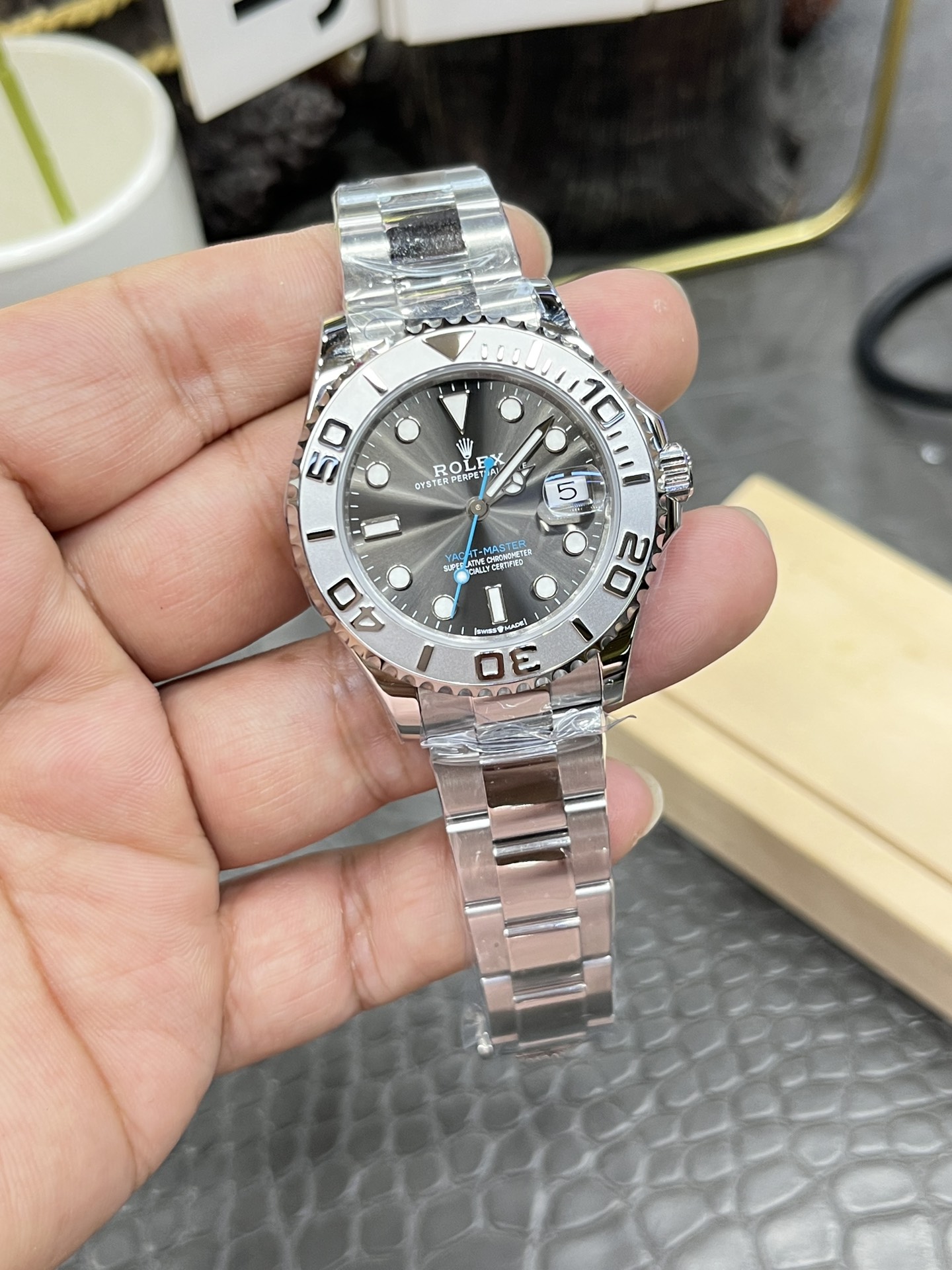 롤렉스 요트마스터 CVS공장 VS공장 2236 무브먼트 레플리카 43099 Rolex 이미지 3