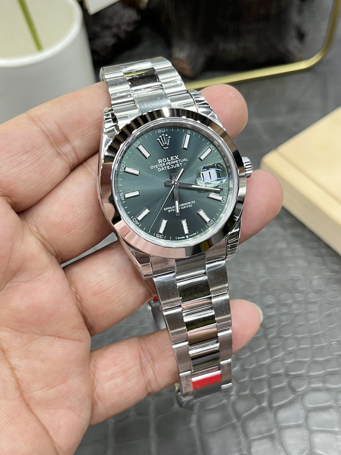 롤렉스 데이트저스트 VS공장 3235 무브먼트 레플리카 43098 Rolex 이미지 4