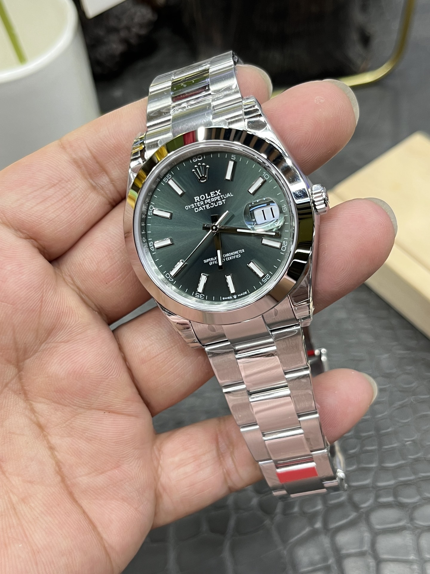롤렉스 데이트저스트 VS공장 3235 무브먼트 레플리카 43098 Rolex 이미지 5
