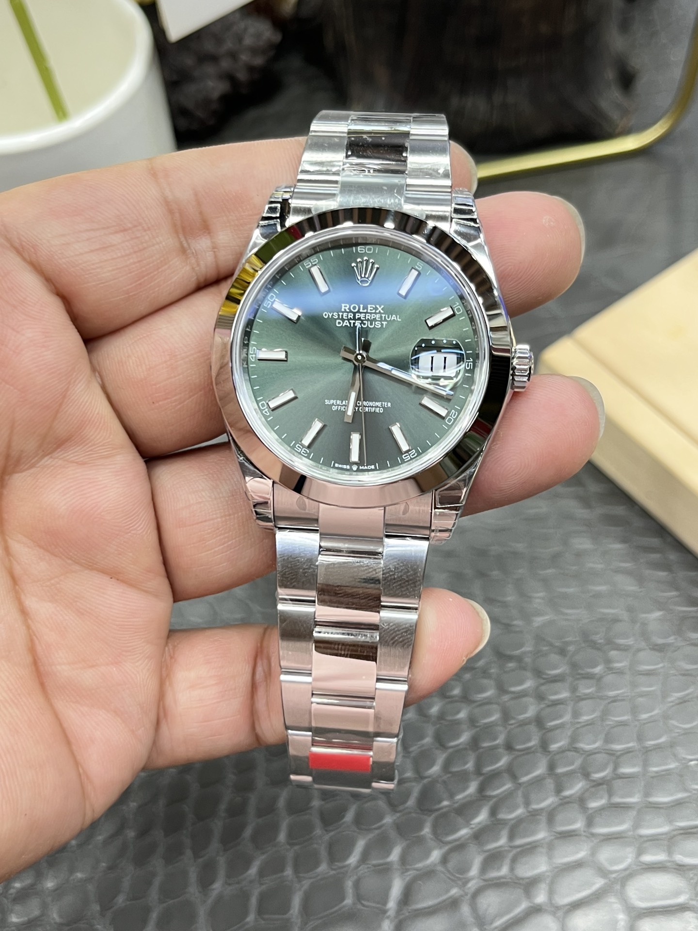 롤렉스 데이트저스트 VS공장 3235 무브먼트 레플리카 43098 Rolex 이미지 2