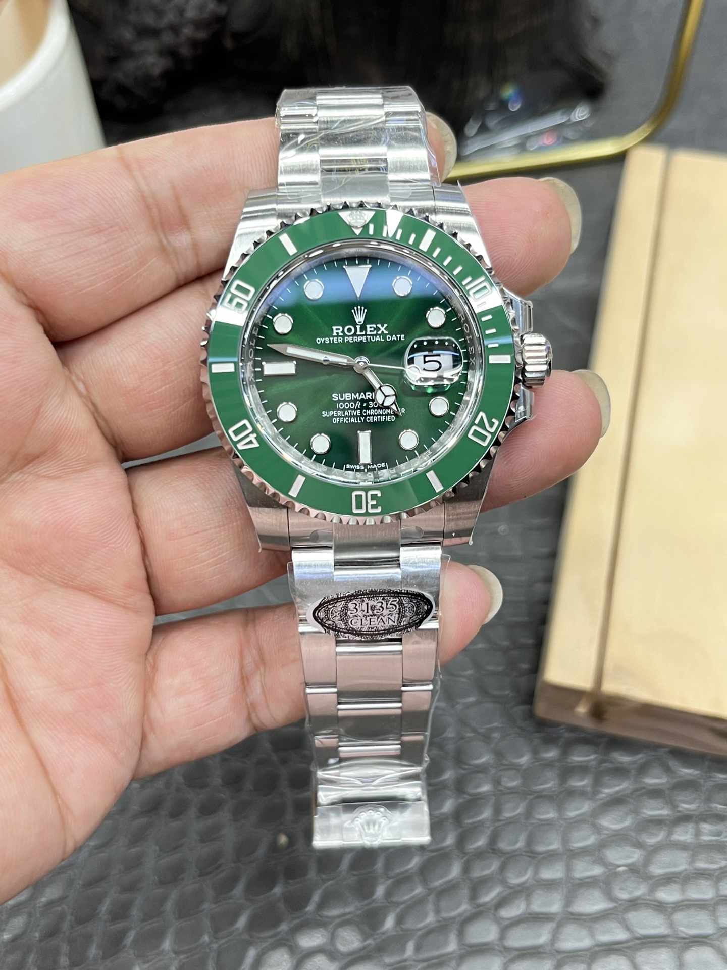 롤렉스 서브마리너 40mm 3135 무브먼트 레플리카 43105