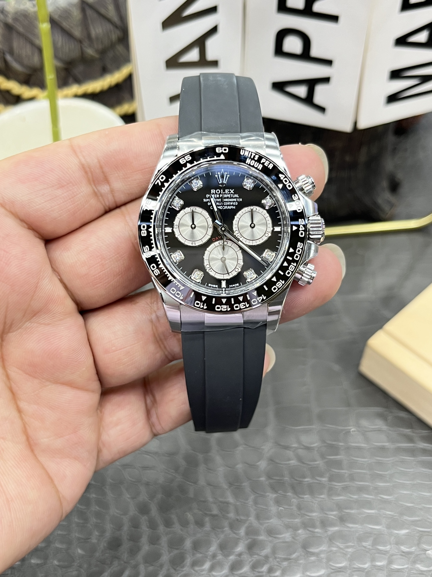 롤렉스 데이토나 40mm 4131 무브먼트 레플리카 43102