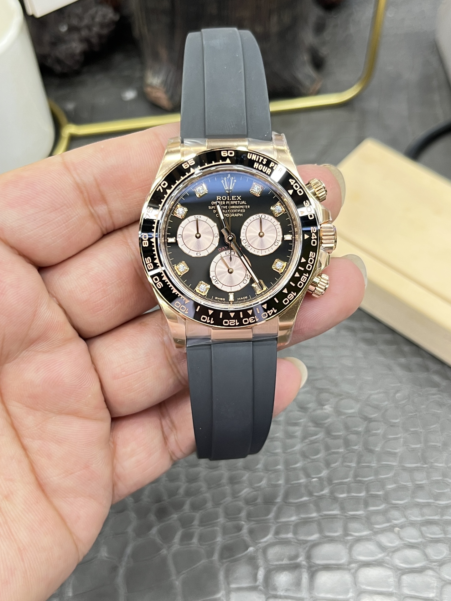 롤렉스 데이토나 40mm 4131 무브먼트 레플리카 43101