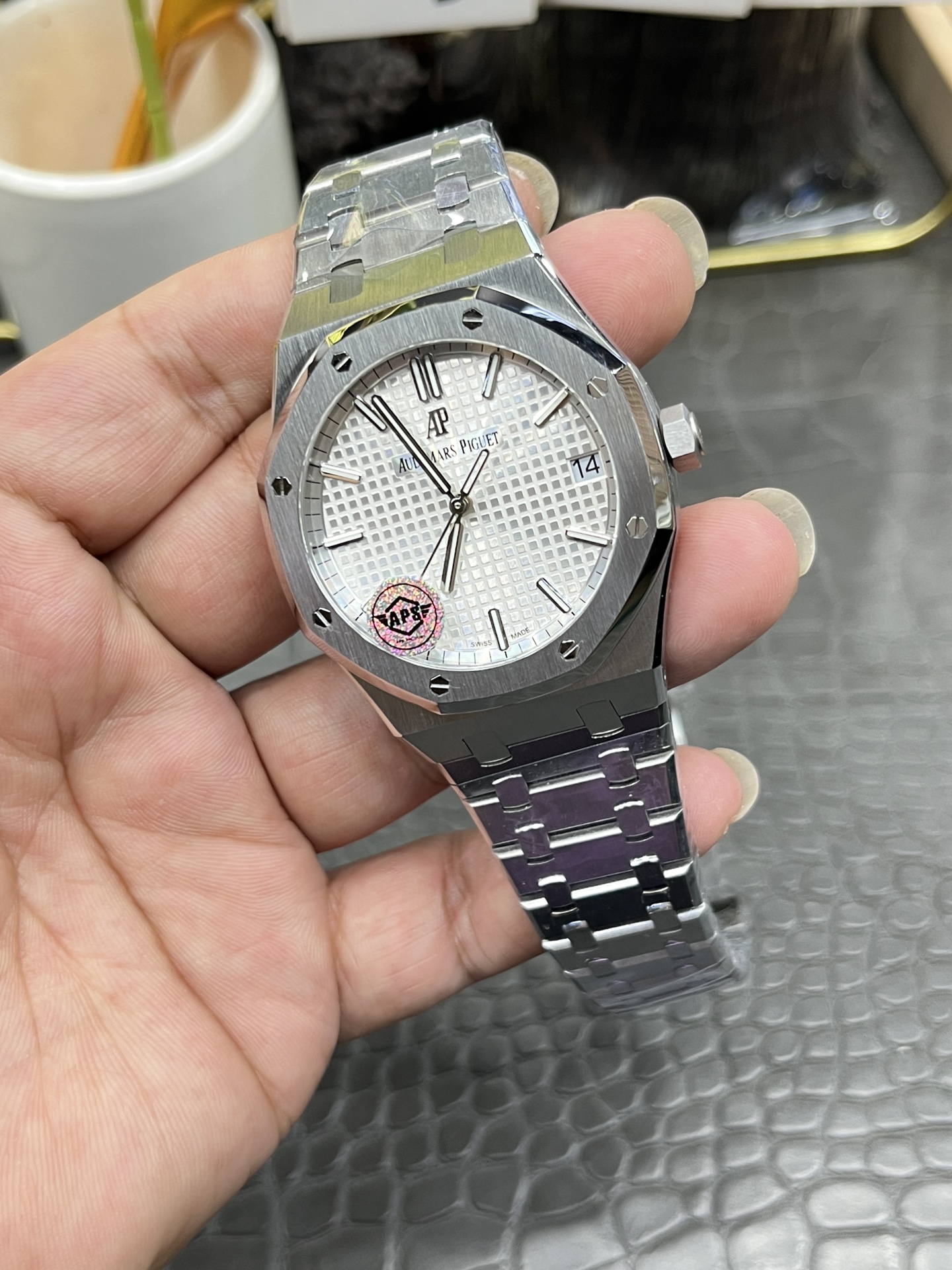 Audemars Piguet Royal Oak 15500 Silver Dial Stainless Steel Automatic Watch 5 i1745511766 6919 0