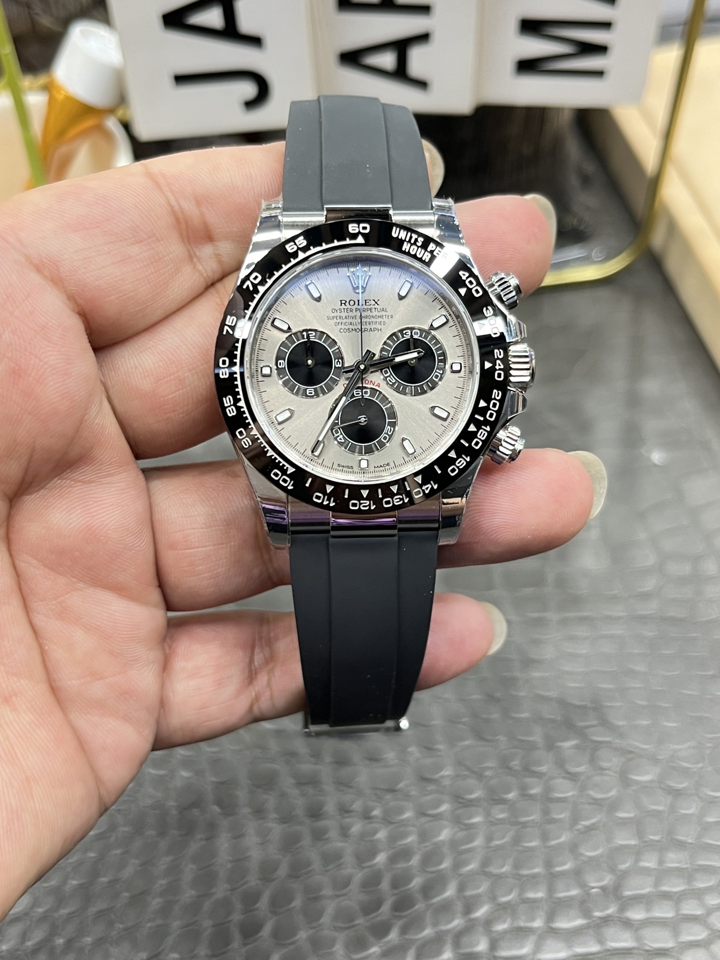 롤렉스 데이토나 40mm VS공장 4130 무브먼트 레플리카 43110