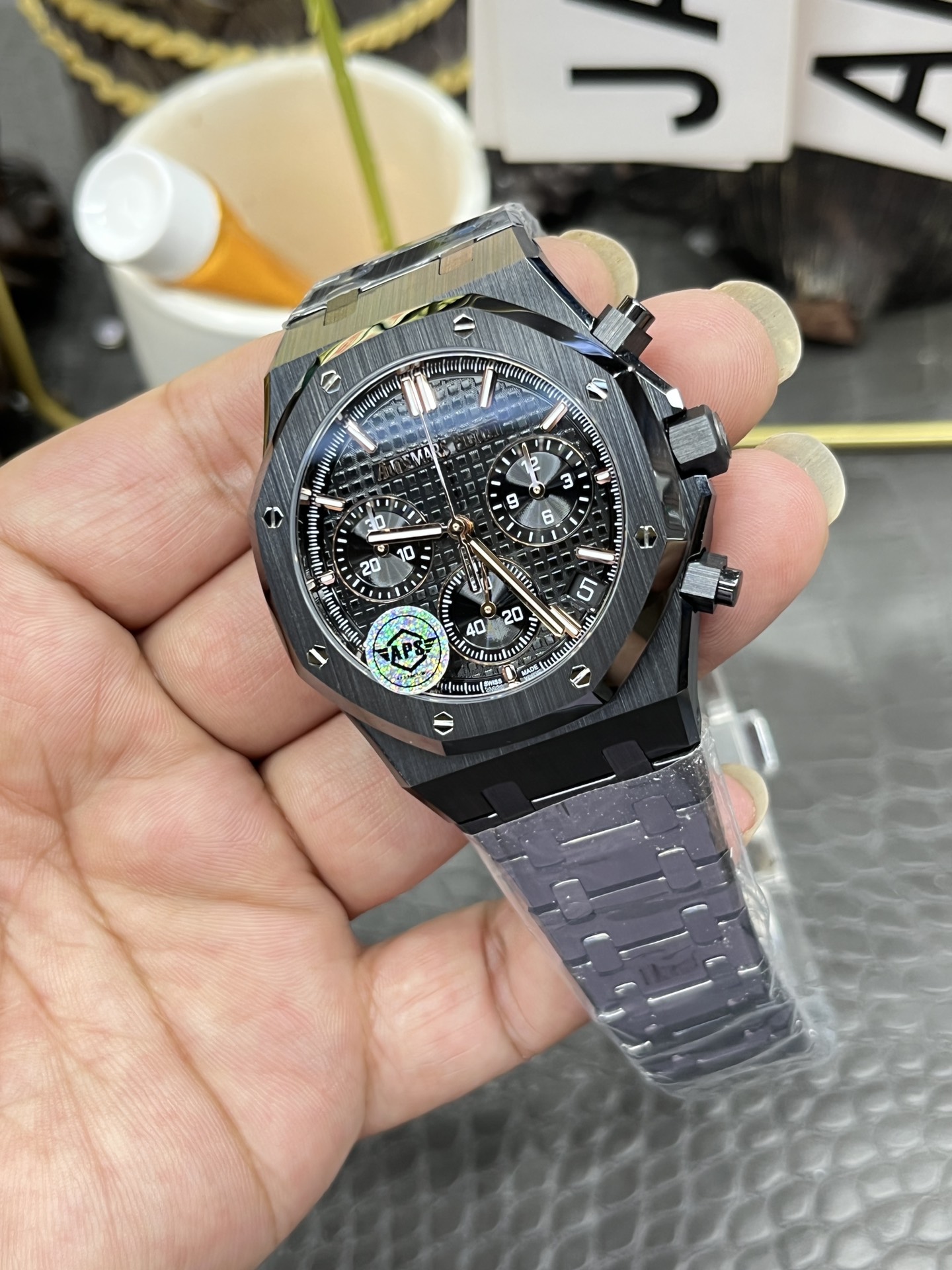Audemars Piguet Royal Oak 26240 Black Ceramic Flyback Chronograph 41mm 5 i1745848662 4875 3