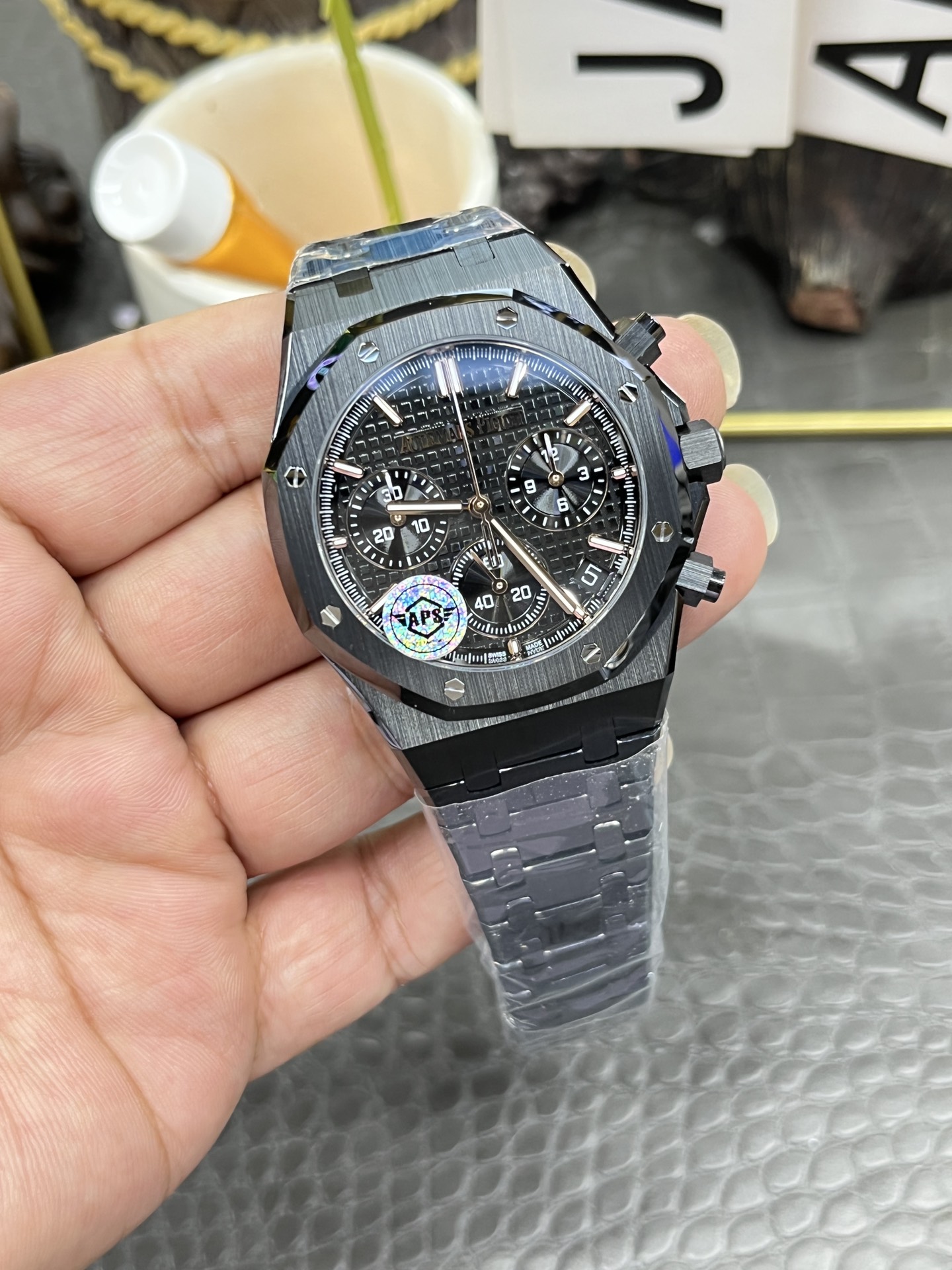 Audemars Piguet Royal Oak 26240 Black Ceramic Flyback Chronograph 41mm 3 i1745848662 9960 0